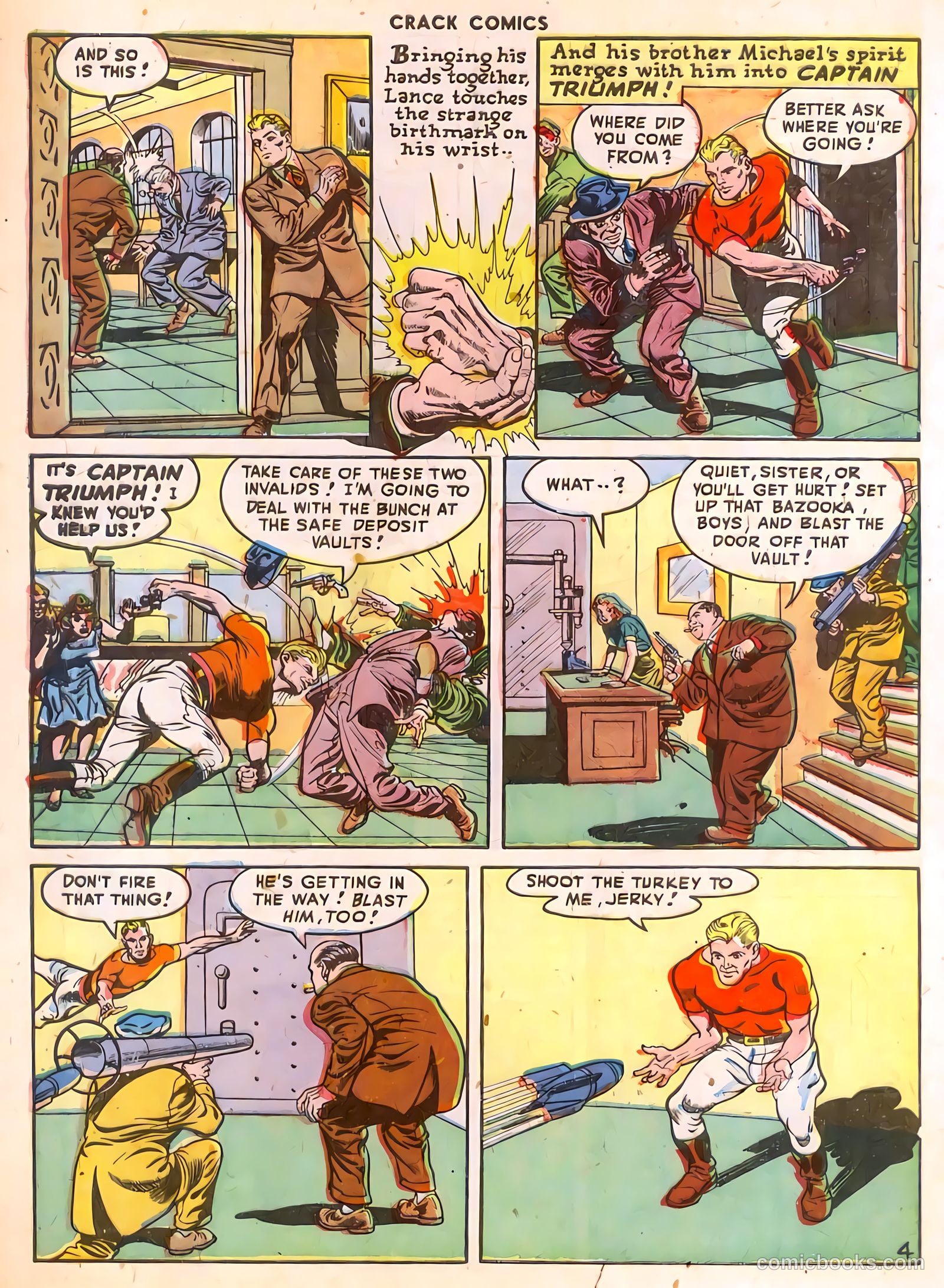 Crack Comics #50 — page 6 of 52