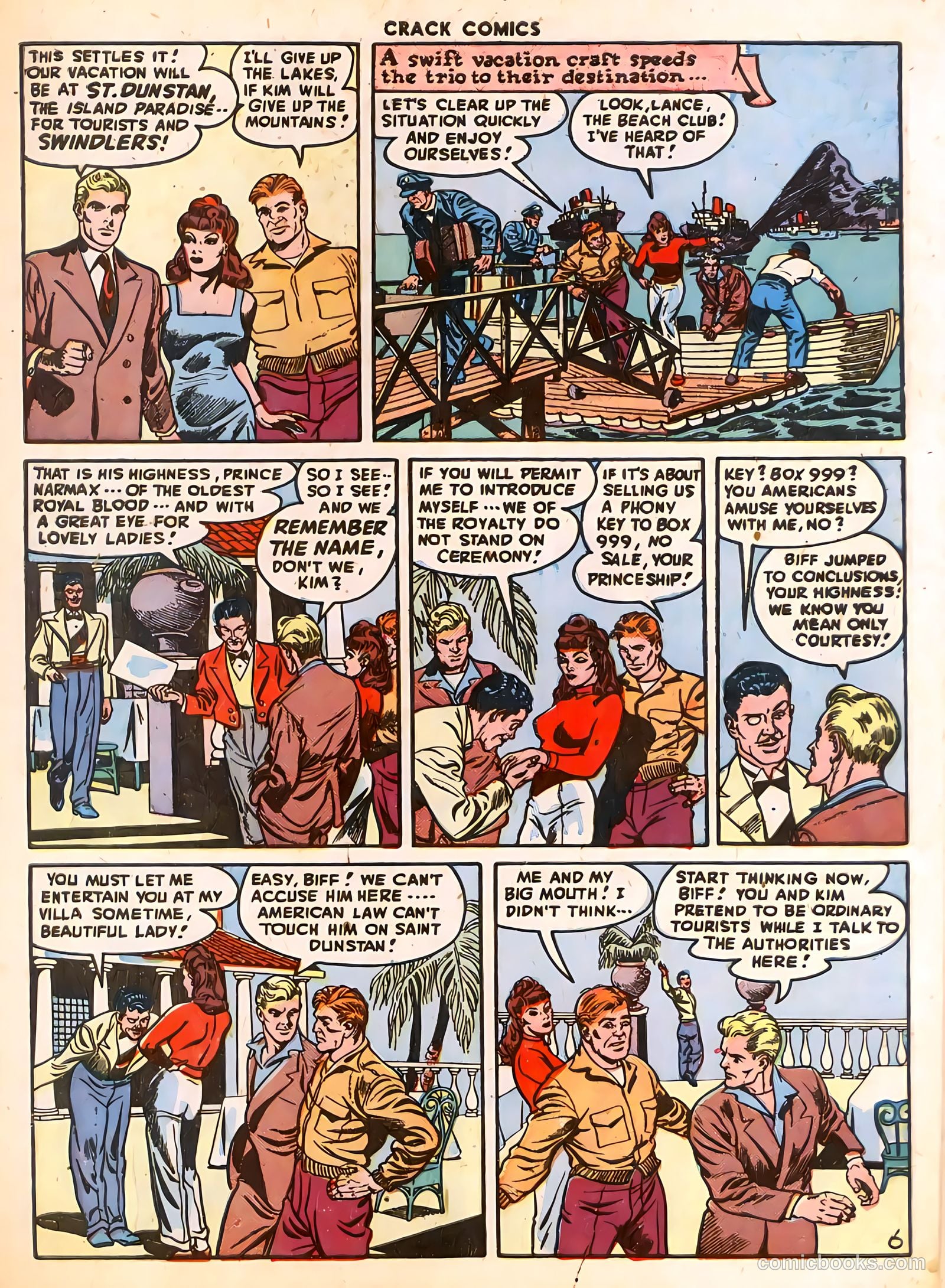 Crack Comics #50 — page 8 of 52