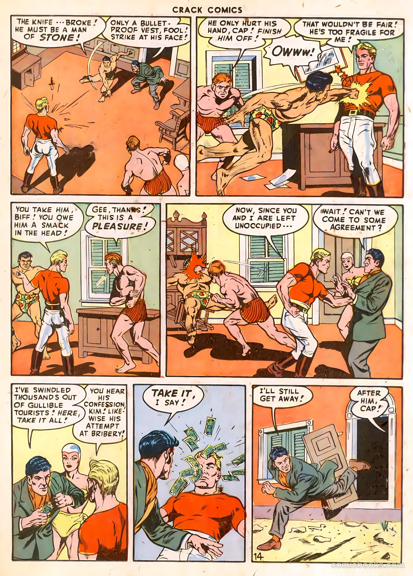 Crack Comics #50 — page 16 of 52