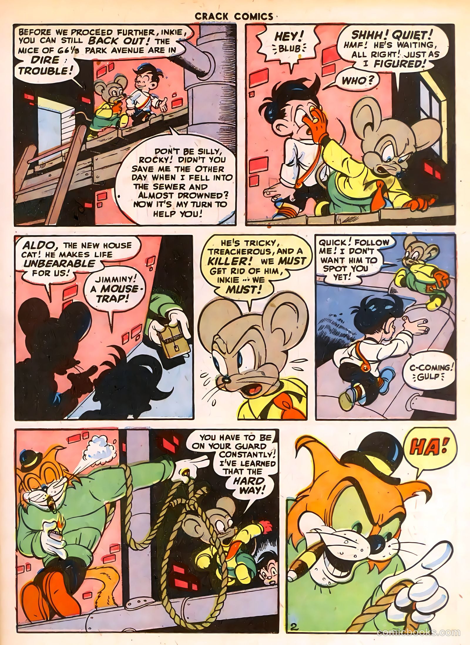 Crack Comics #50 — page 19 of 52