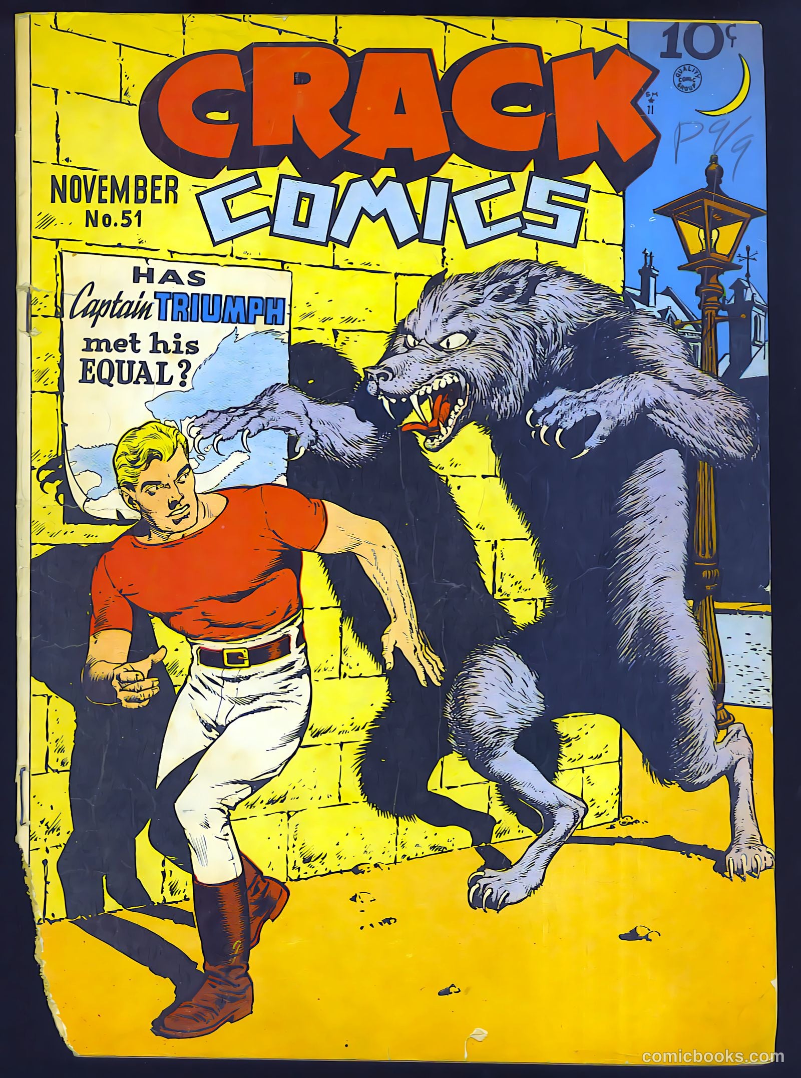 Crack Comics #51 — page 1 of 52