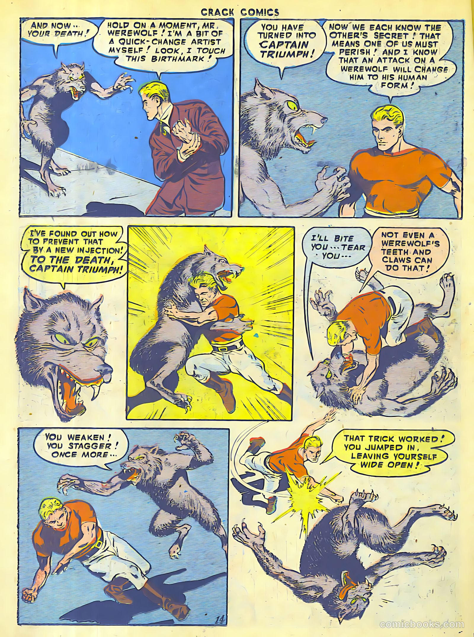 Crack Comics #51 — page 16 of 52