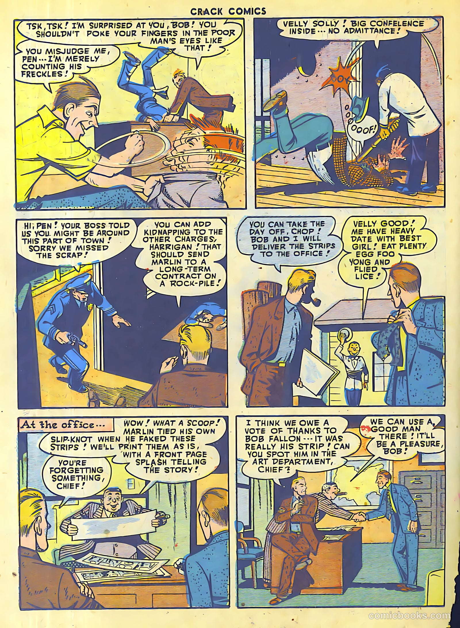 Crack Comics #51 — page 36 of 52