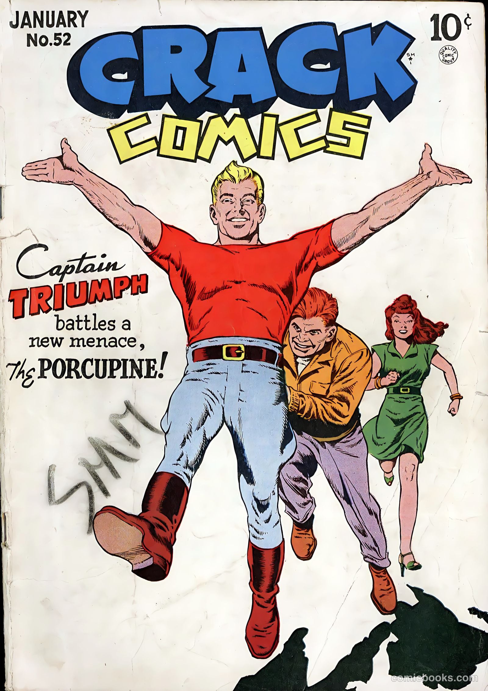 Crack Comics #52 — page 1 of 52