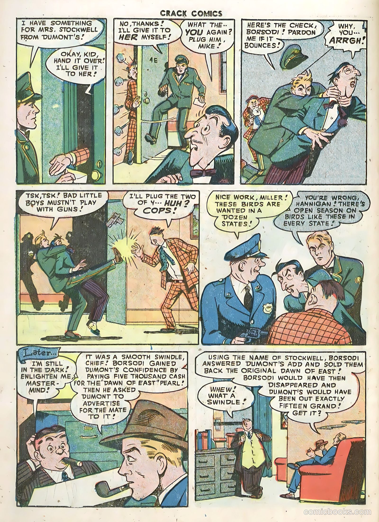 Crack Comics #52 — page 36 of 52
