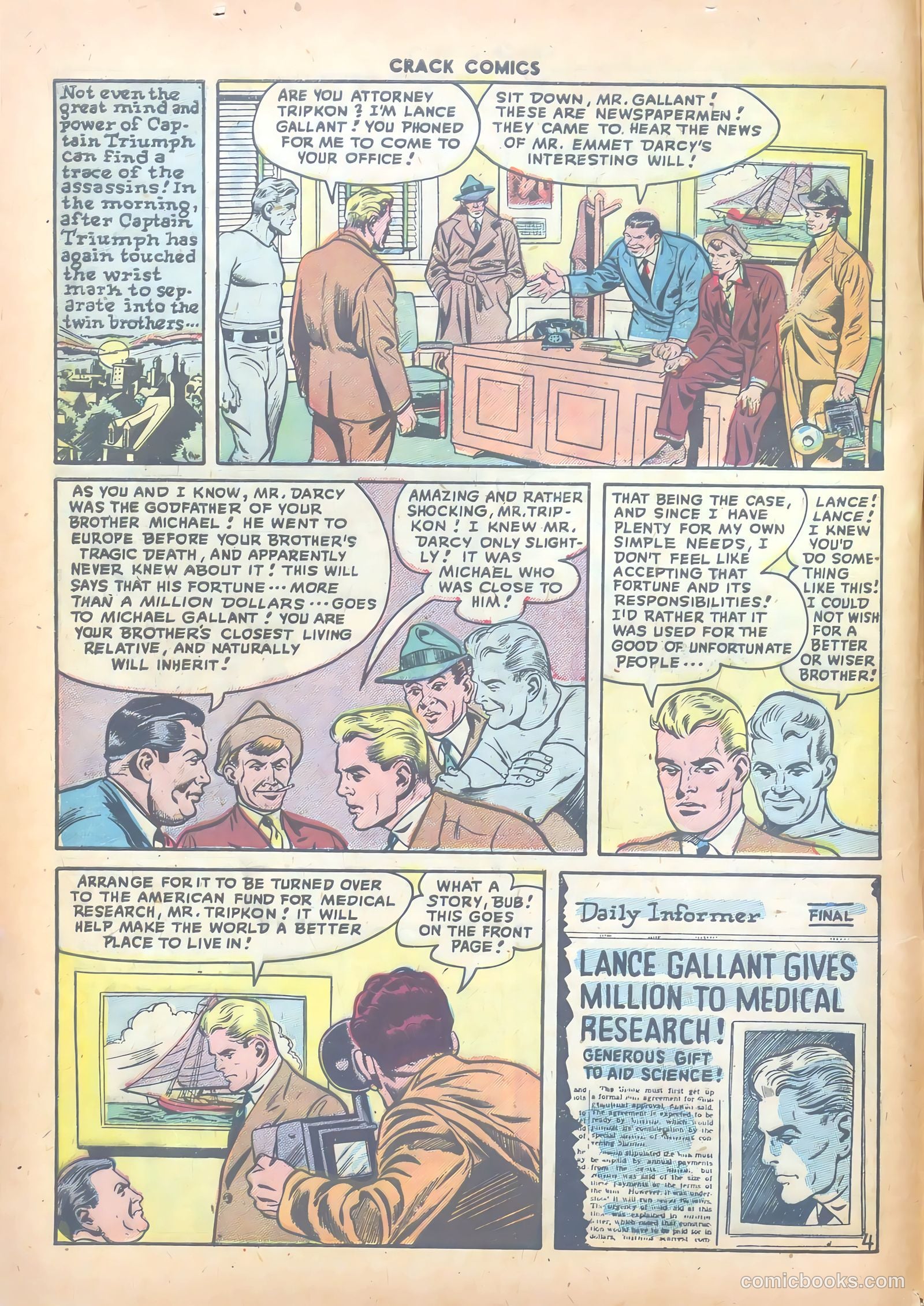 Crack Comics #53 — page 6 of 52