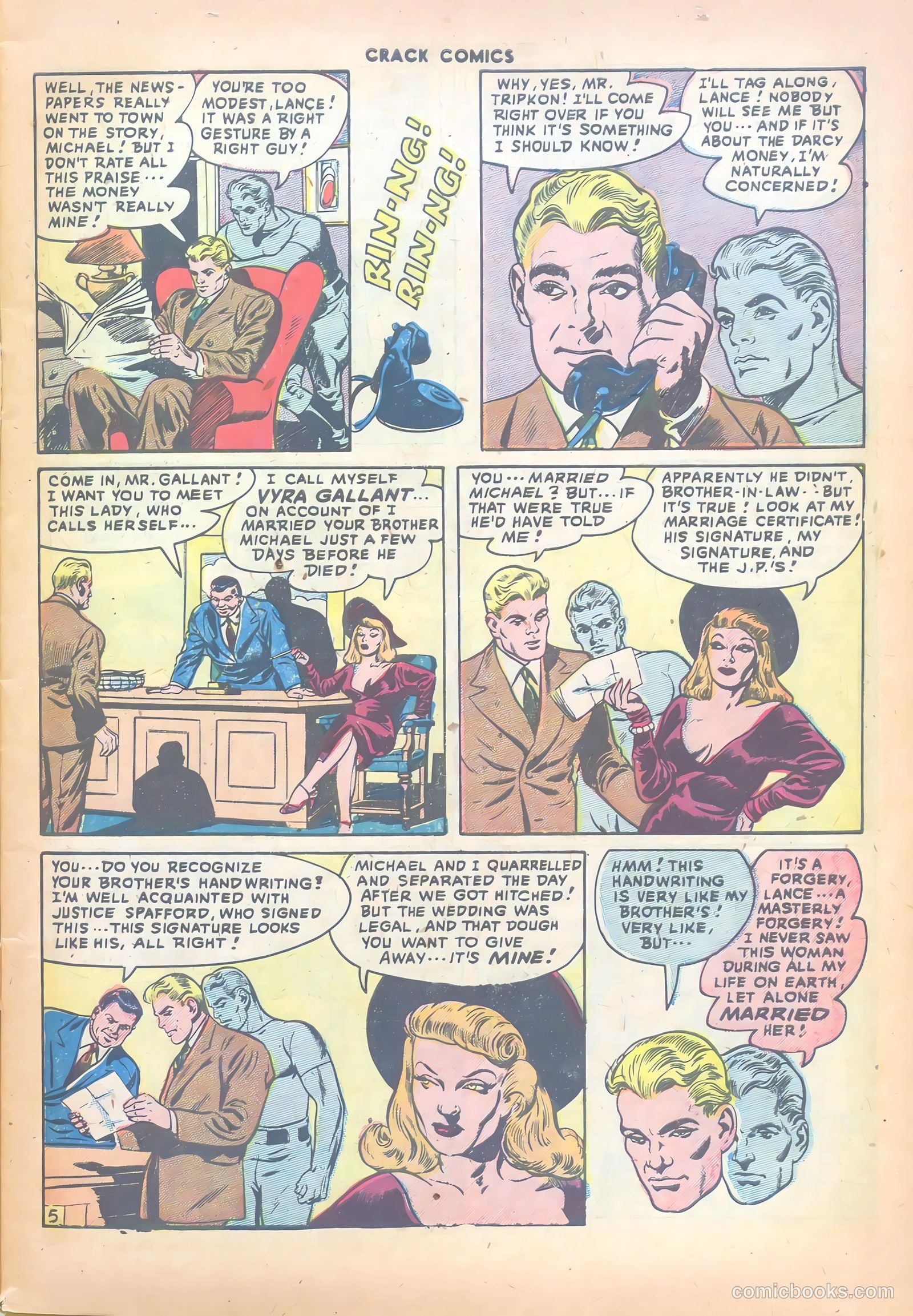 Crack Comics #53 — page 7 of 52