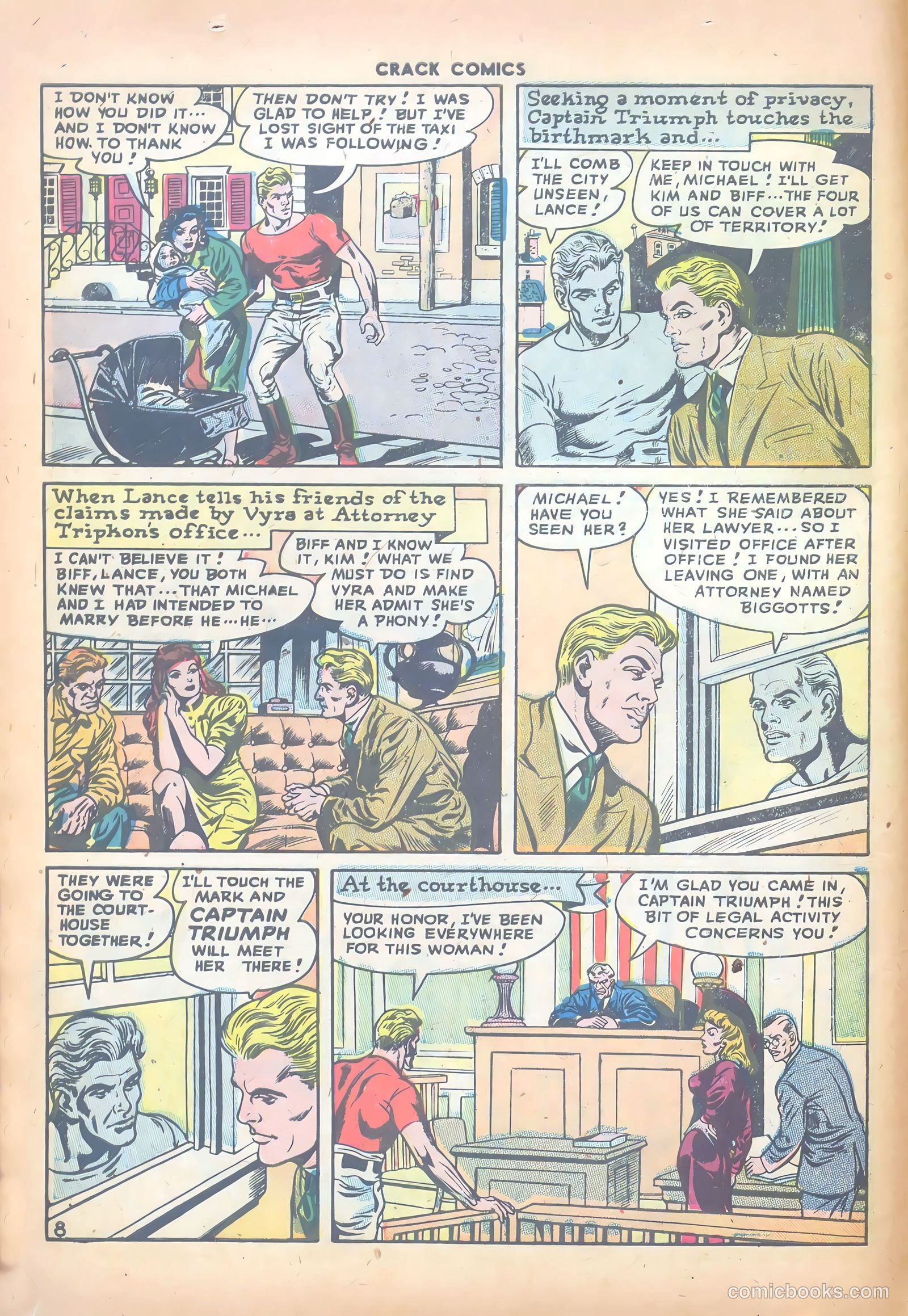 Crack Comics #53 — page 10 of 52