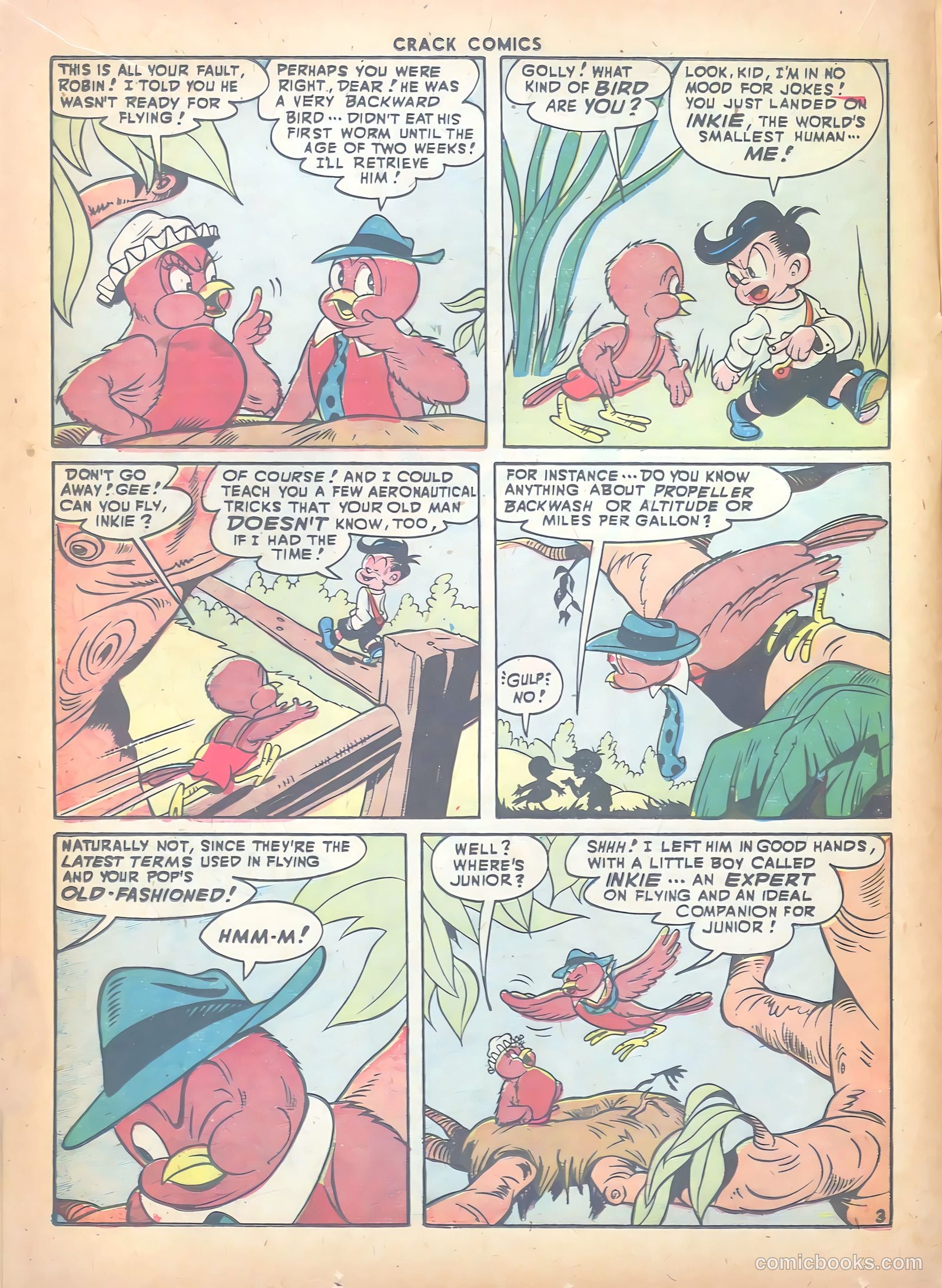 Crack Comics #53 — page 20 of 52