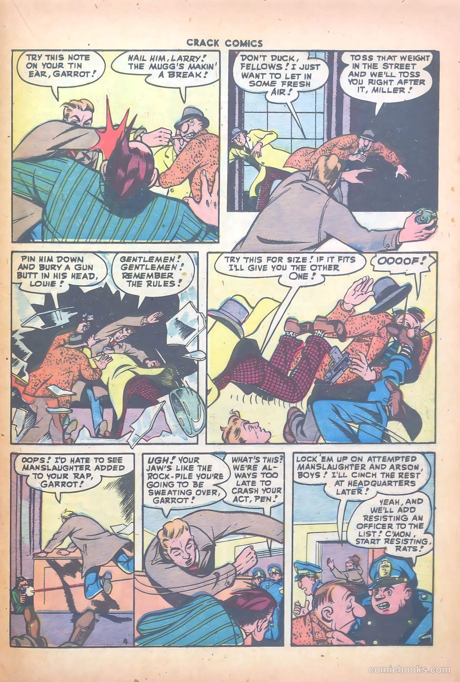 Crack Comics #53 — page 35 of 52