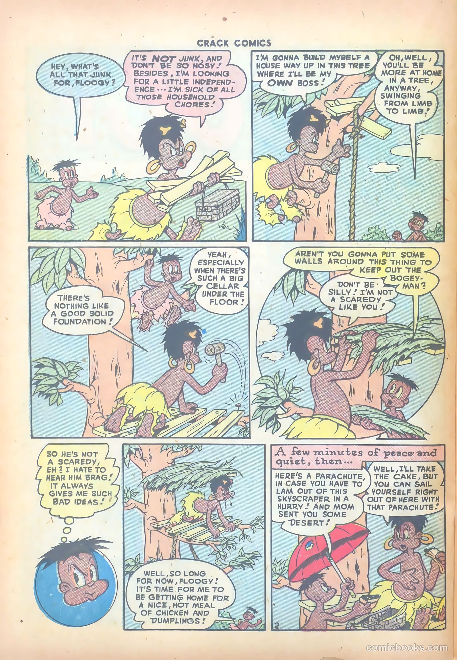 Crack Comics #53 — page 38 of 52