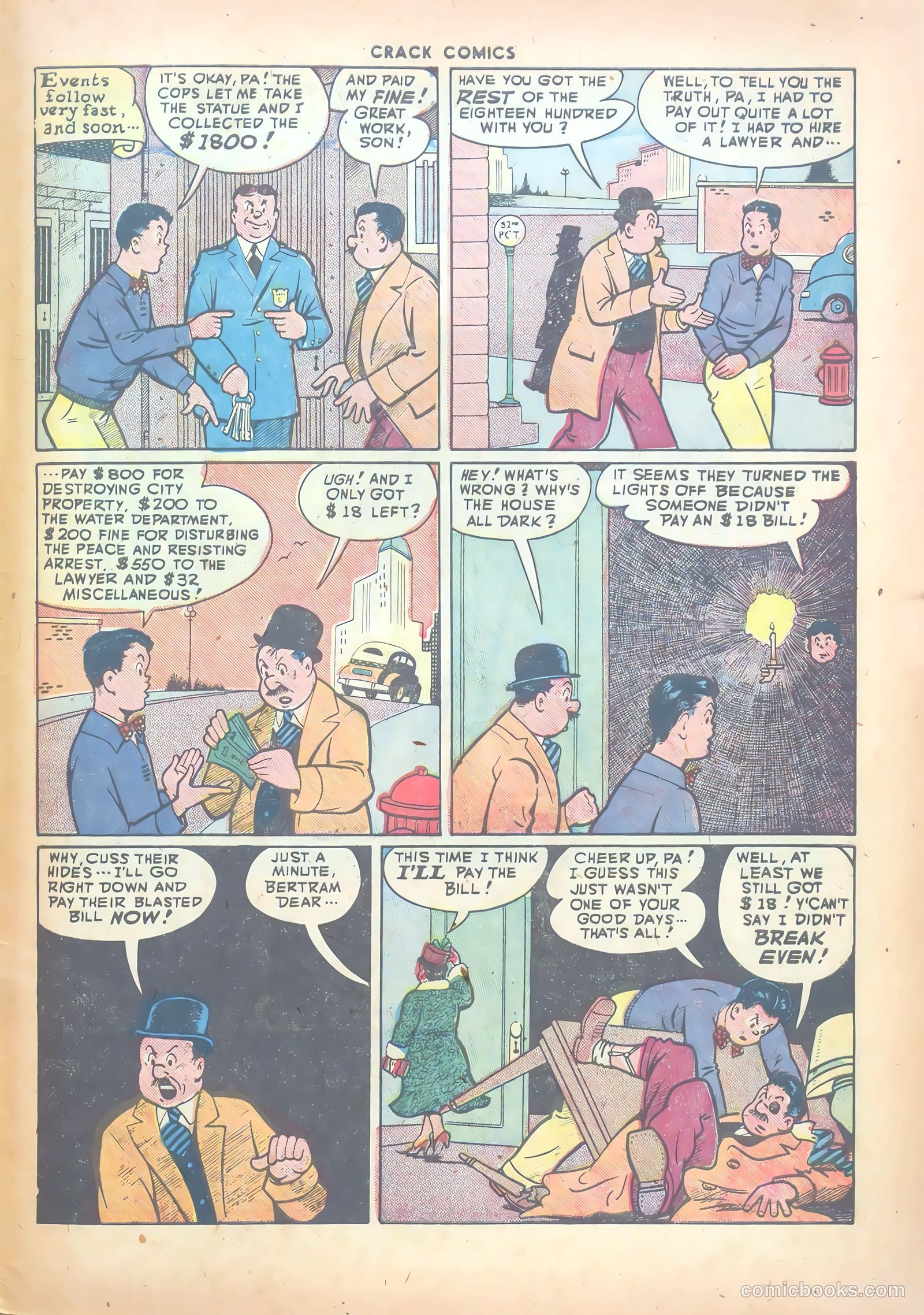 Crack Comics #53 — page 49 of 52