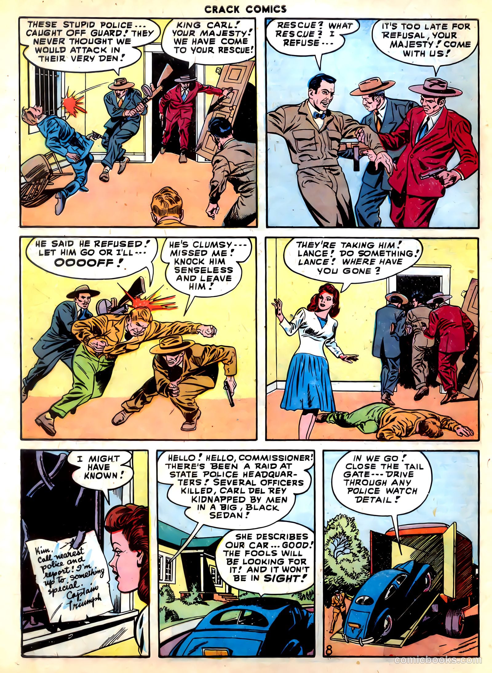 Crack Comics #54 — page 10 of 52