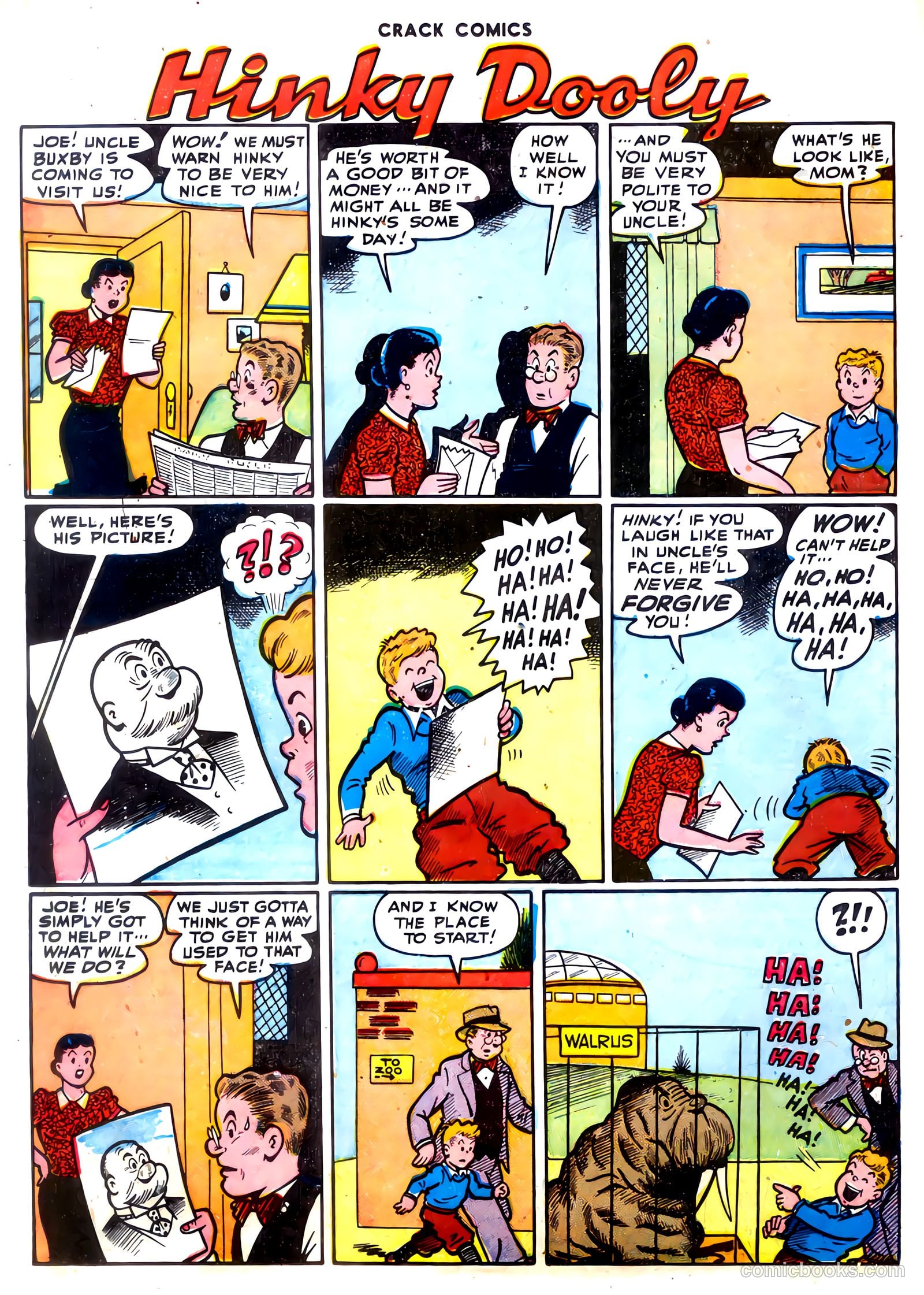 Crack Comics #54 — page 18 of 52