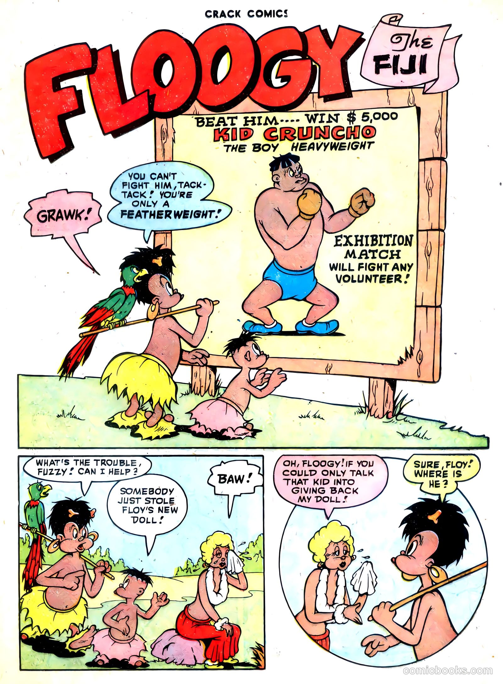 Crack Comics #54 — page 19 of 52