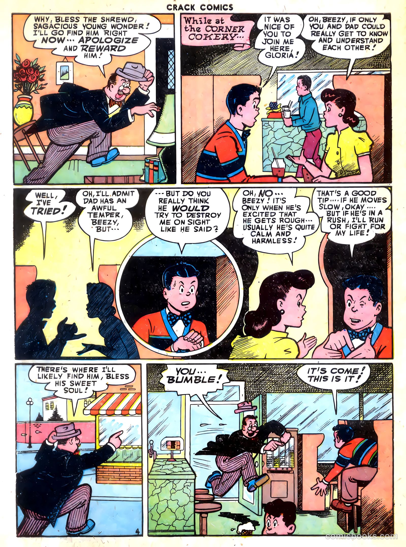 Crack Comics #54 — page 40 of 52