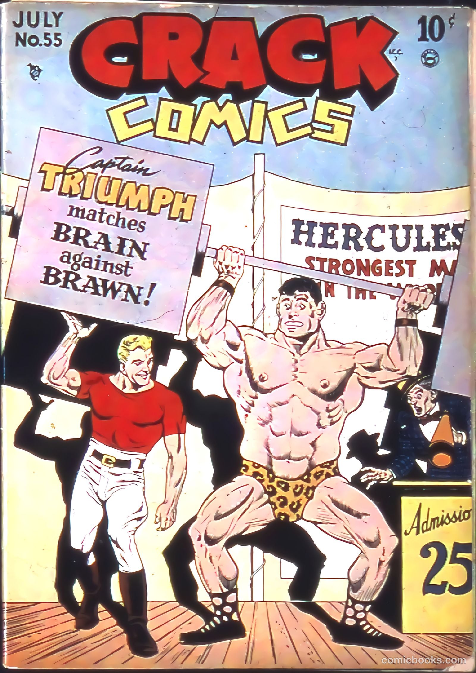 Crack Comics #55 — page 1 of 52