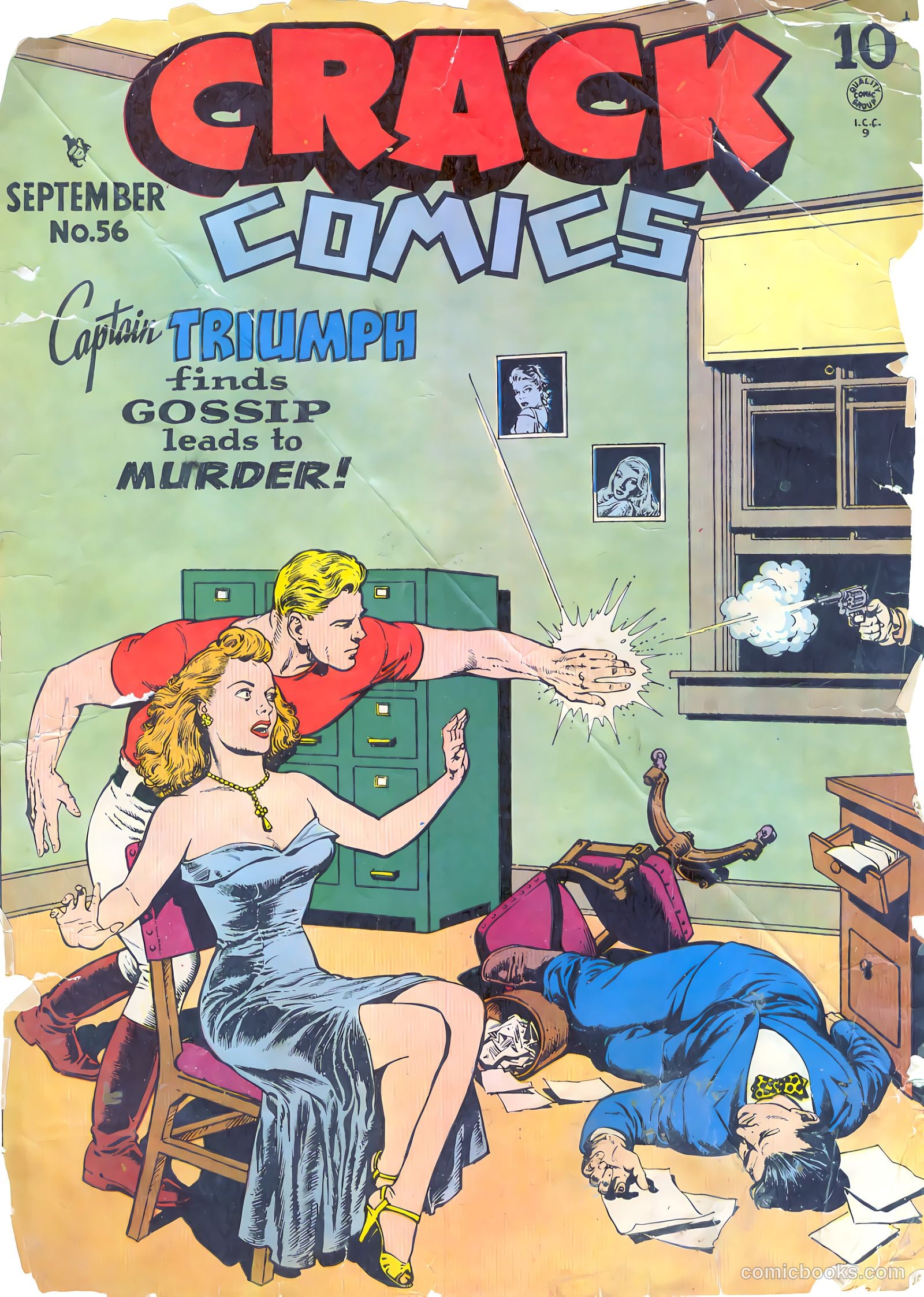 Crack Comics #56 — page 1 of 52