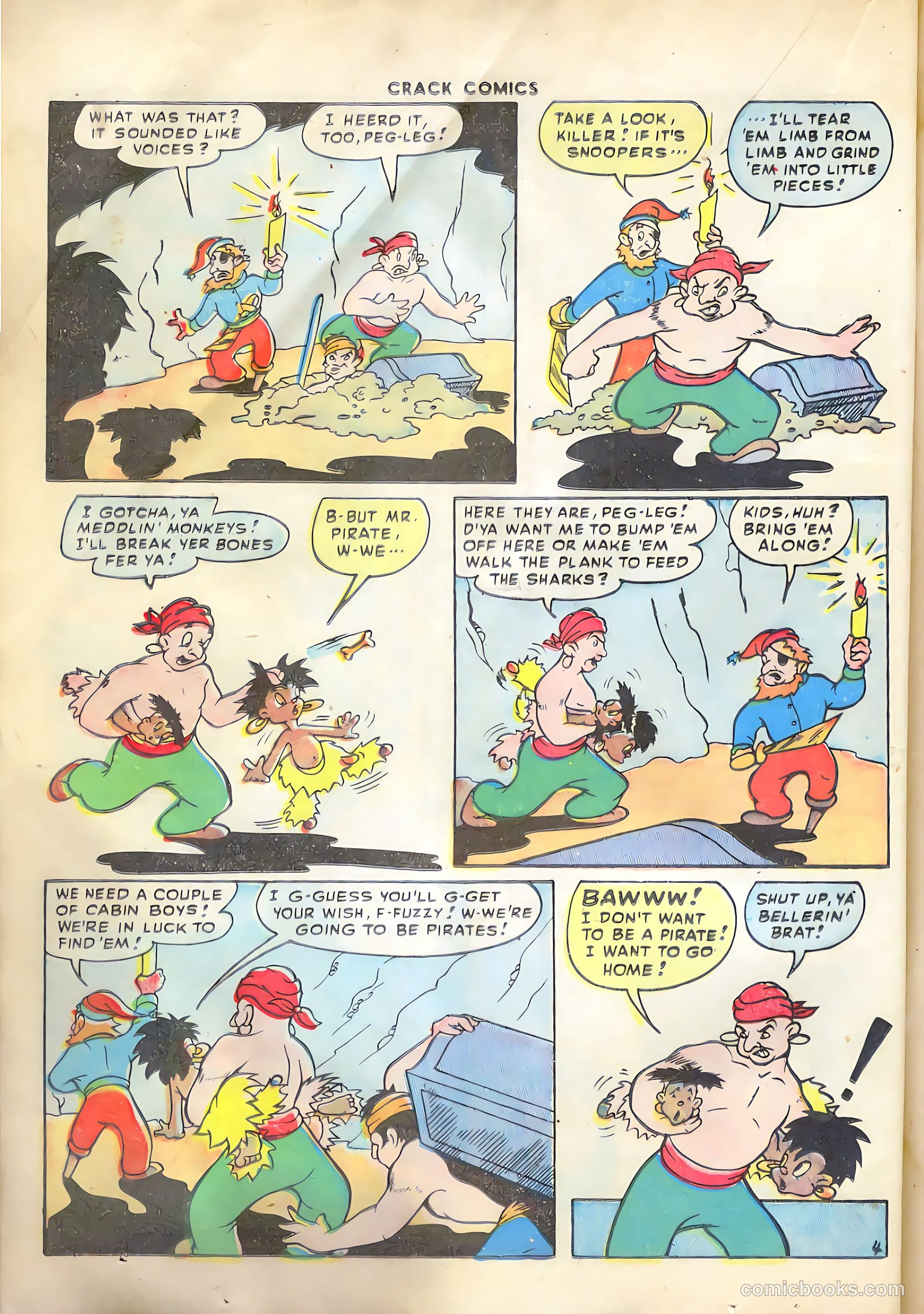 Crack Comics #56 — page 22 of 52