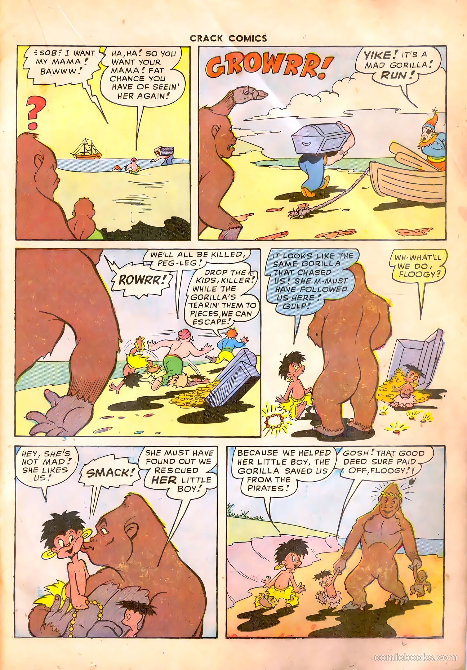 Crack Comics #56 — page 23 of 52