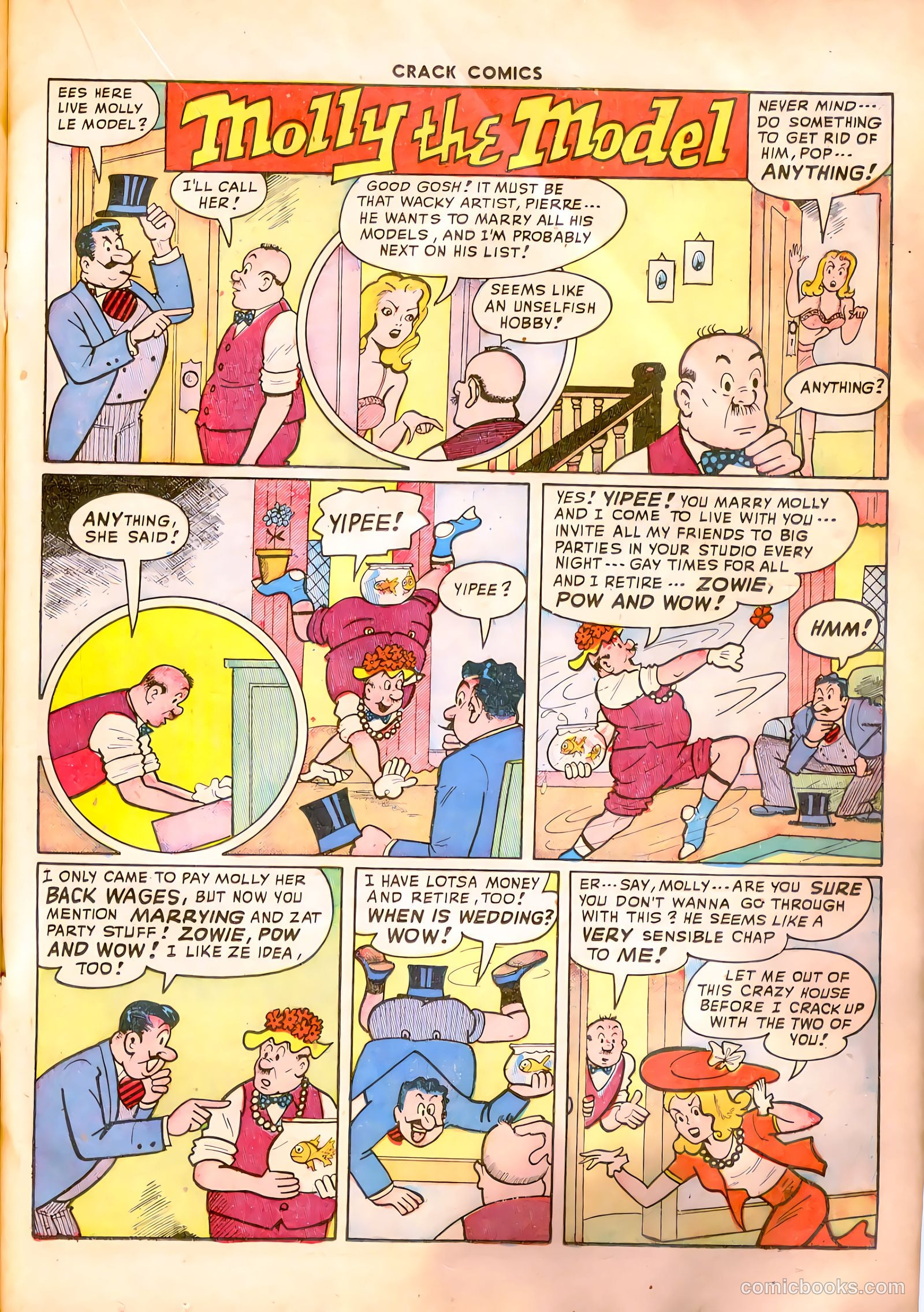 Crack Comics #56 — page 25 of 52