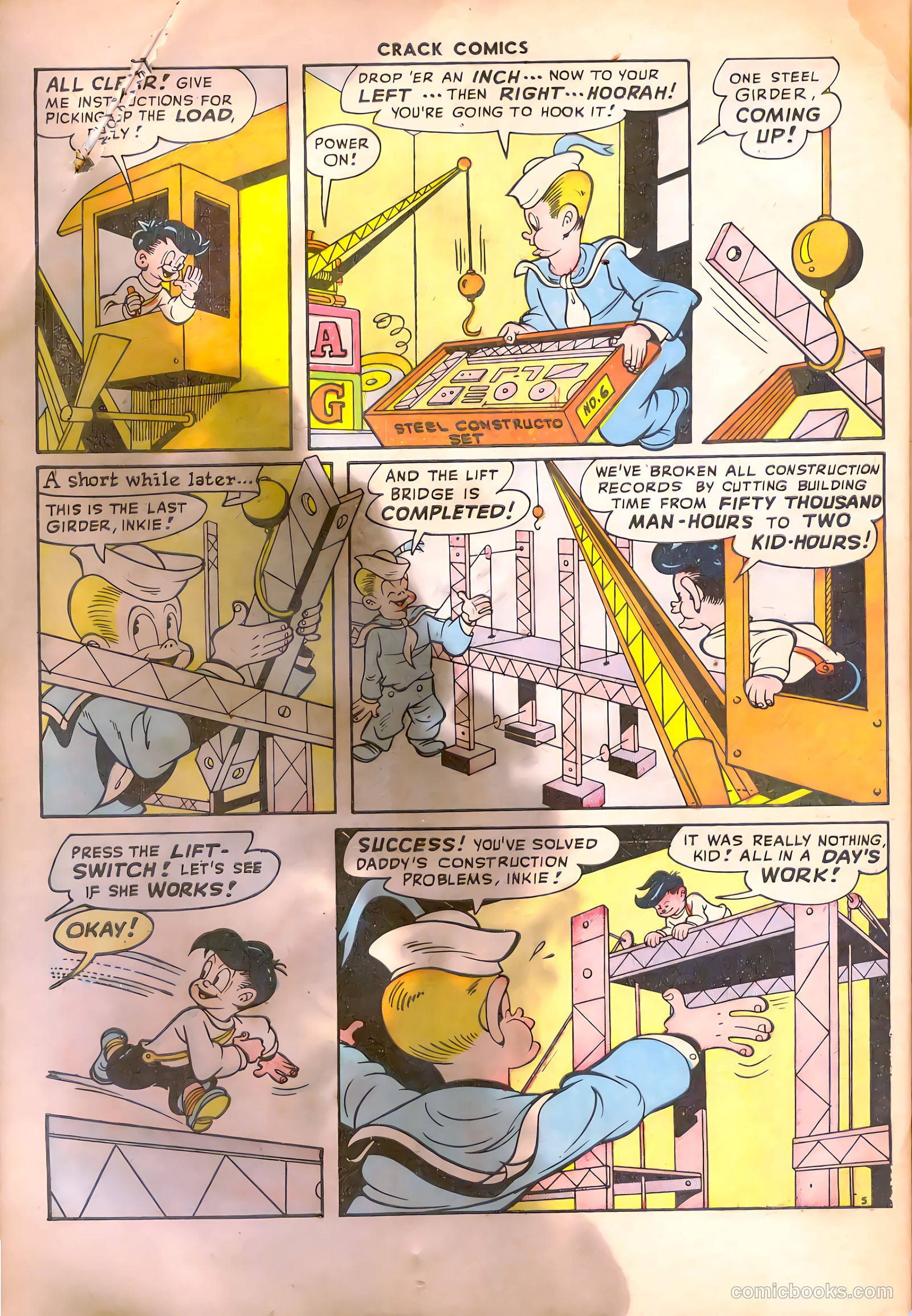 Crack Comics #56 — page 48 of 52