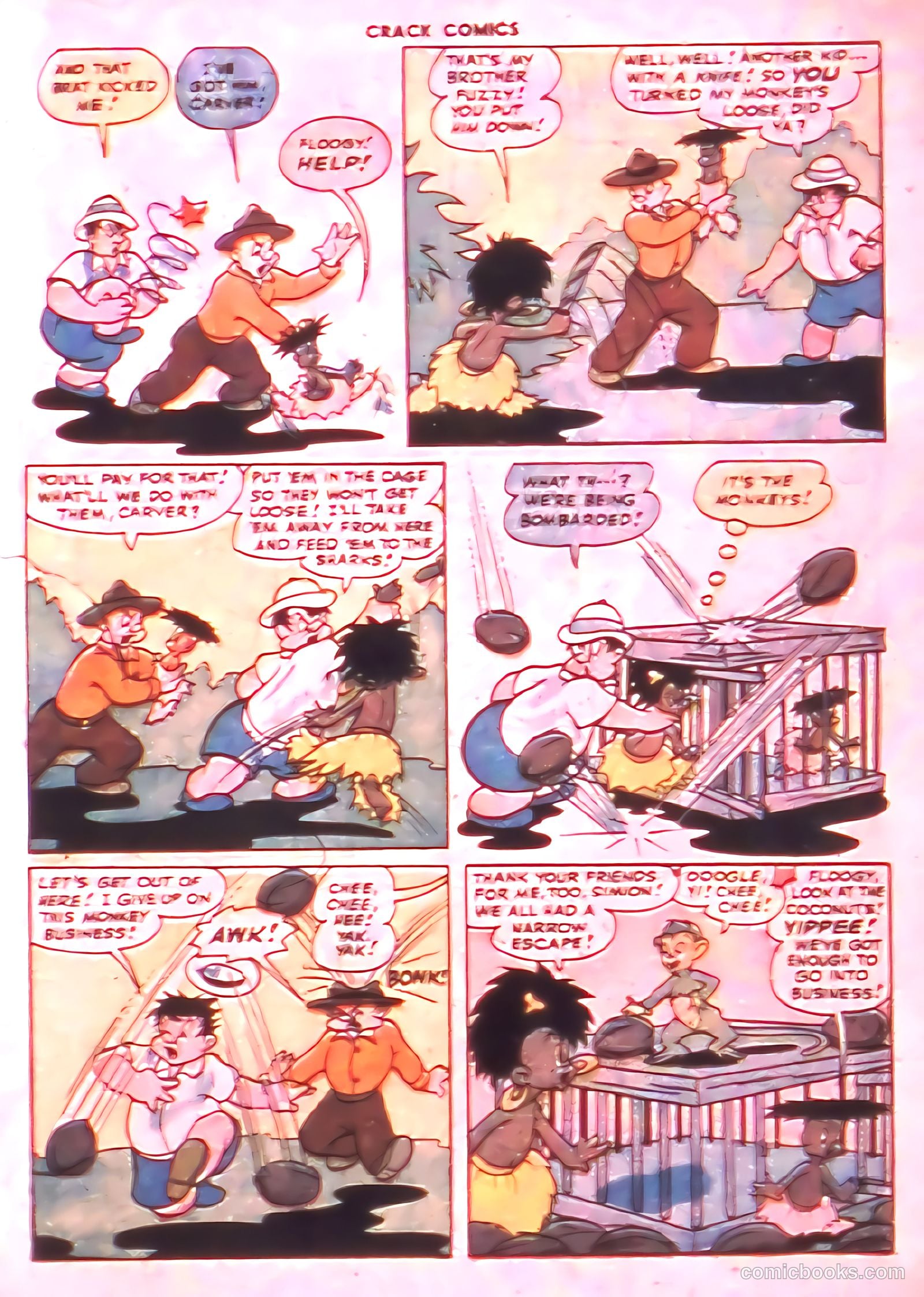 Crack Comics #57 — page 23 of 52