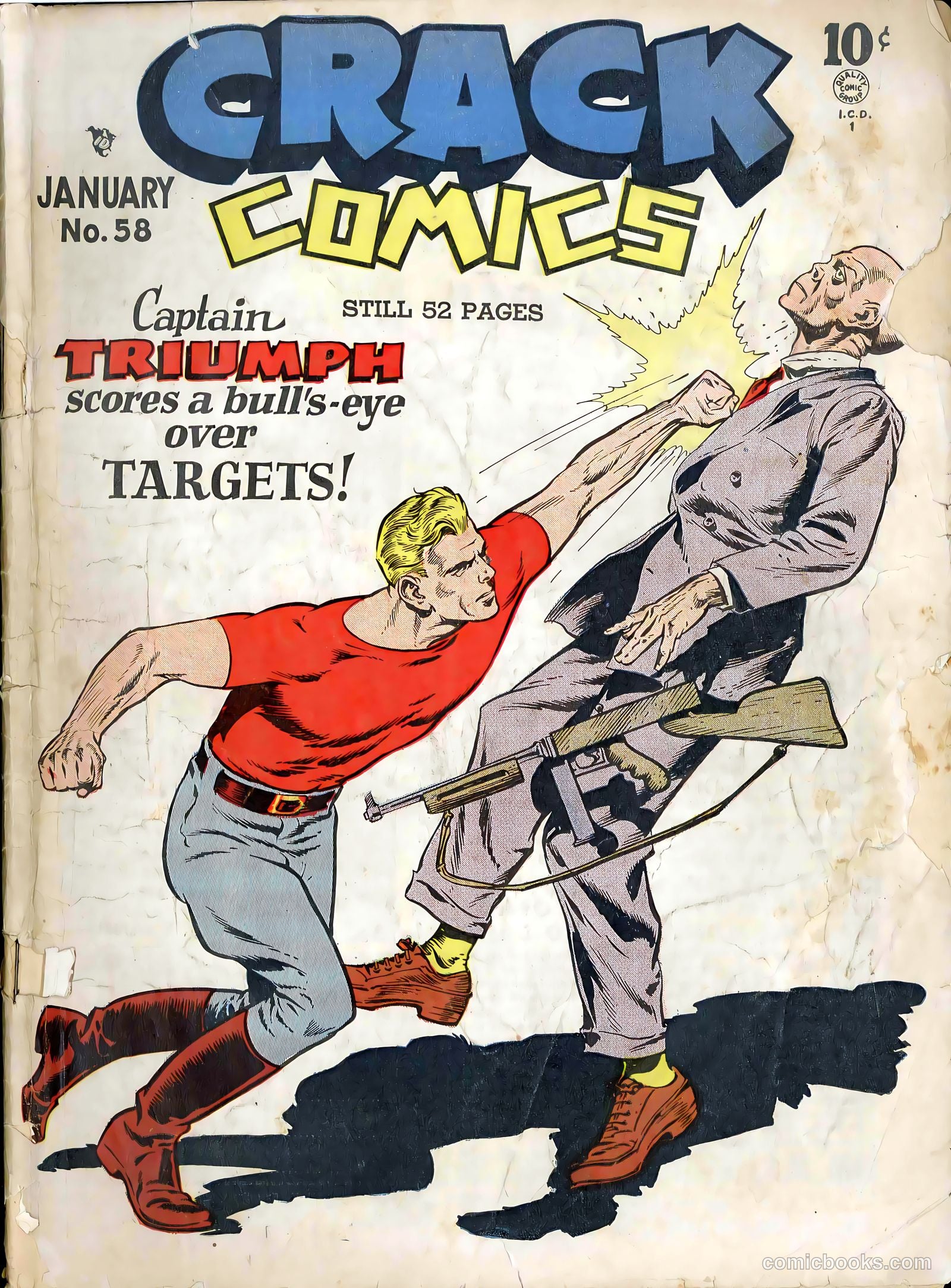 Crack Comics #58 — page 1 of 52
