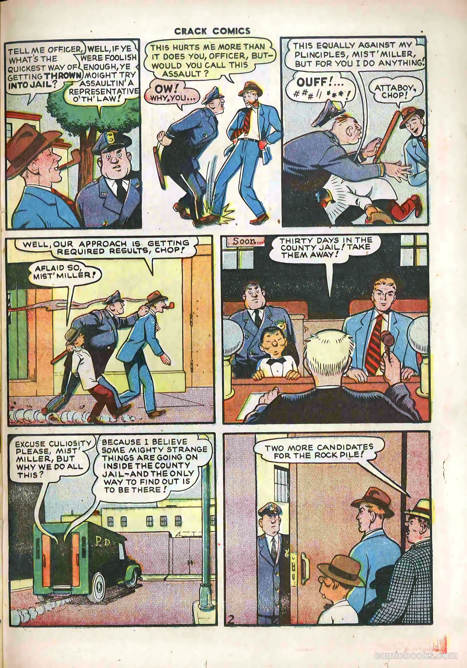 Crack Comics #58 — page 33 of 52