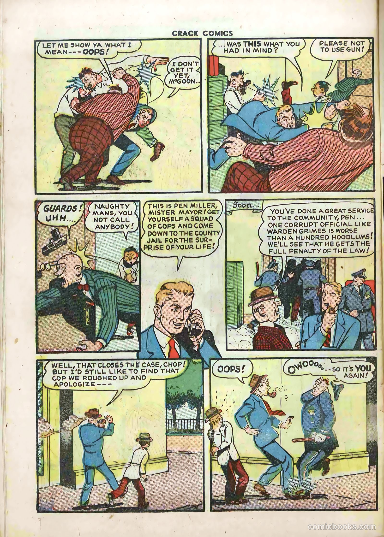 Crack Comics #58 — page 36 of 52