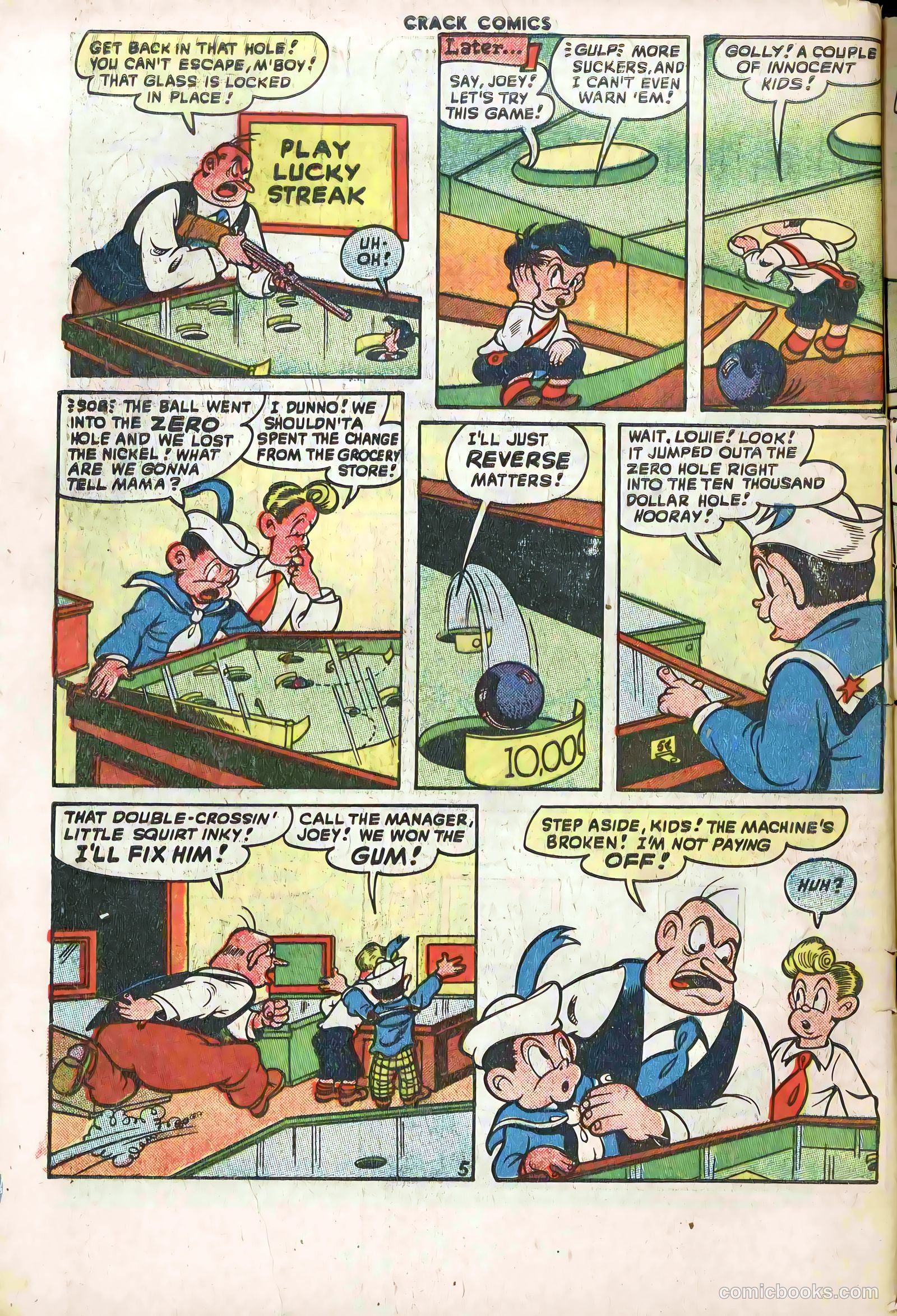 Crack Comics #58 — page 48 of 52