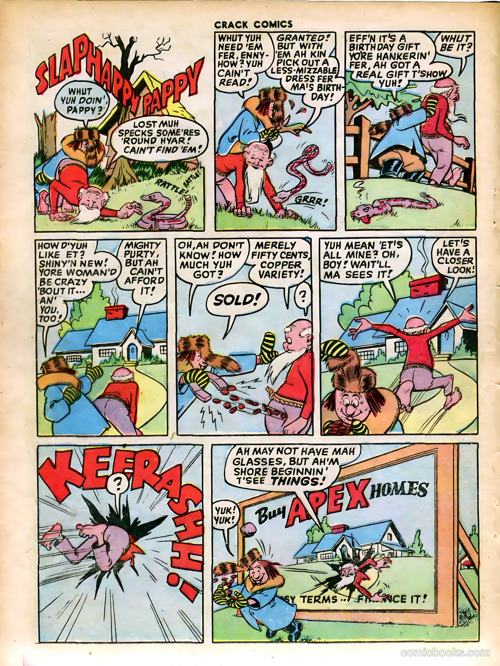 Crack Comics #59 — page 18 of 52