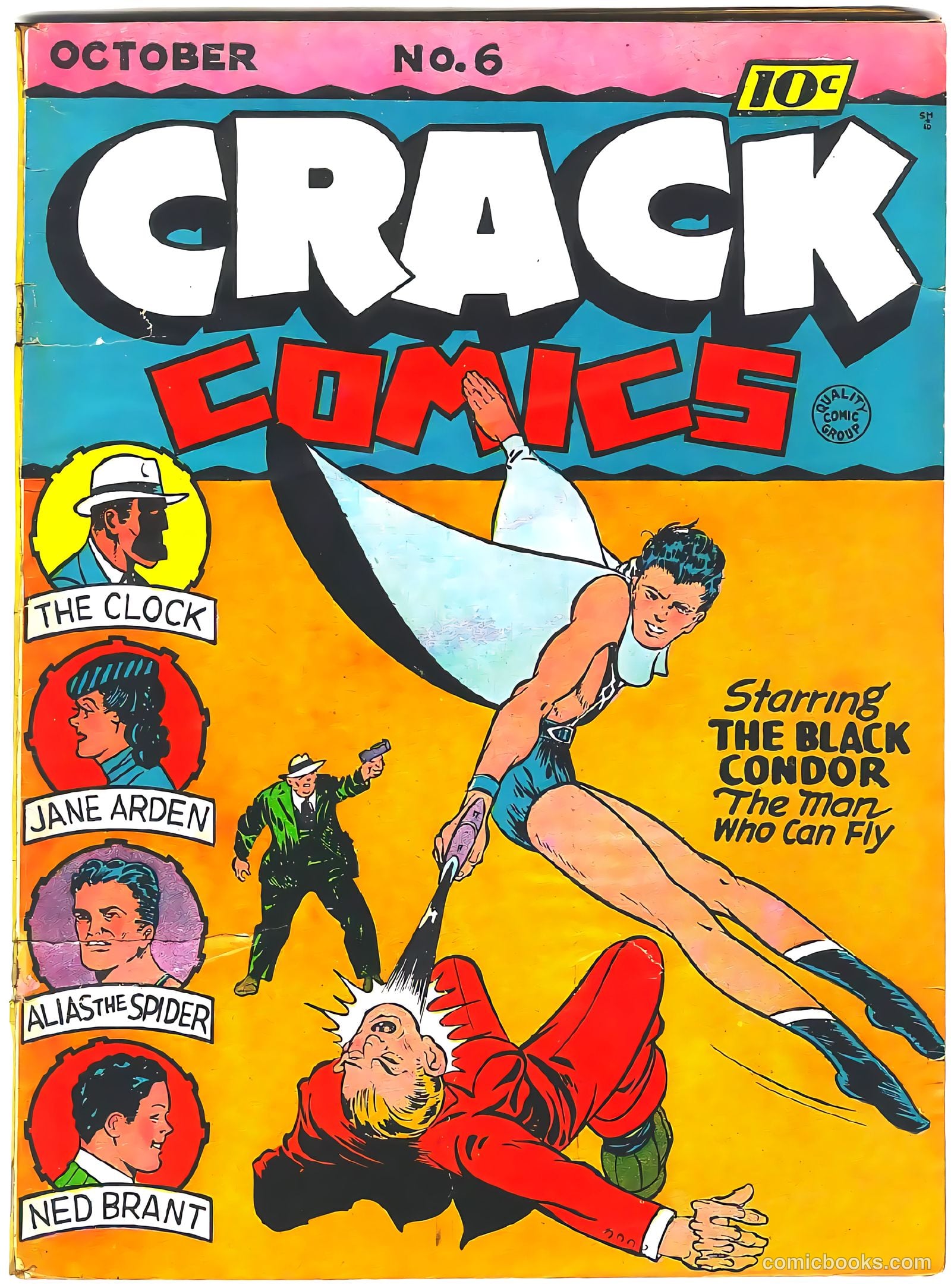 Crack Comics #6 — page 1 of 70