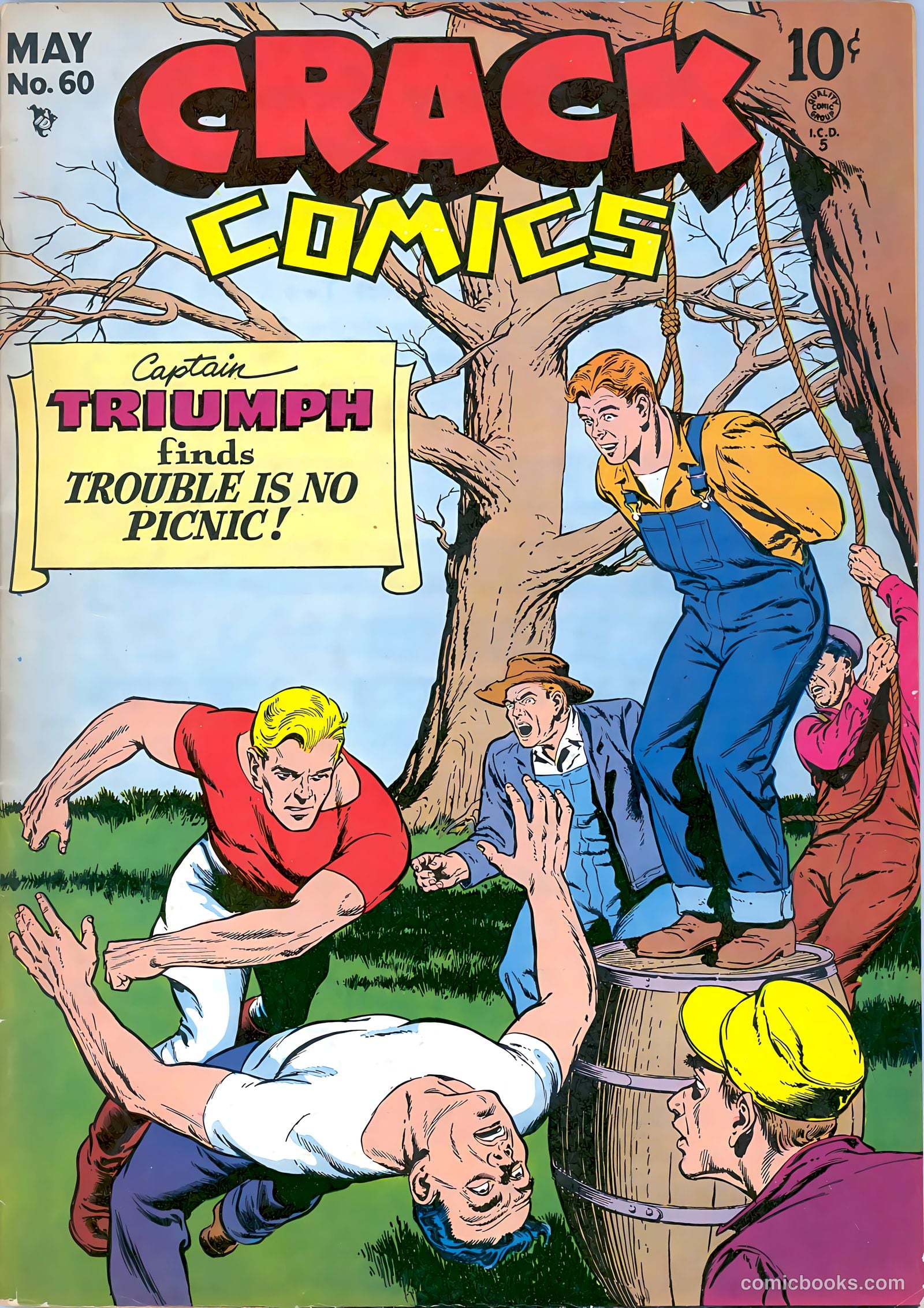 Crack Comics #60 — page 1 of 36