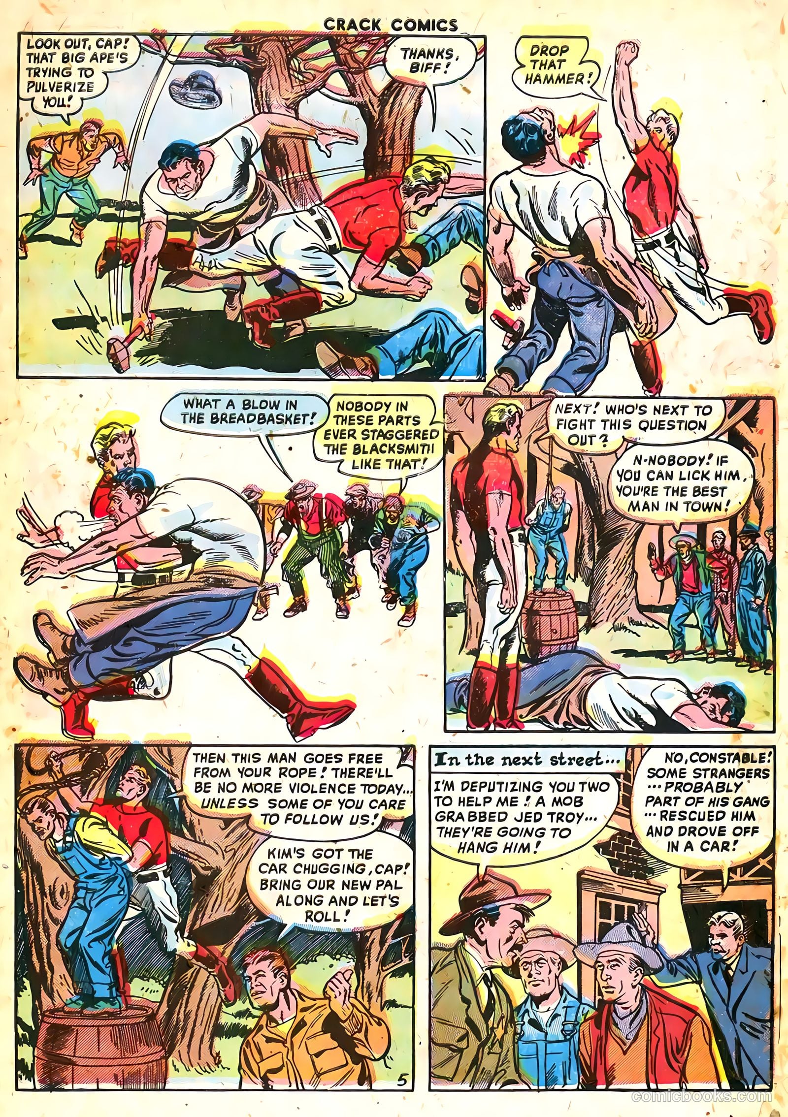 Crack Comics #60 — page 7 of 36