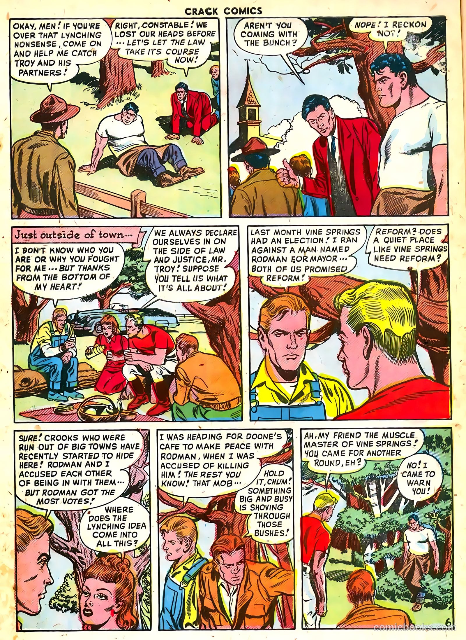Crack Comics #60 — page 8 of 36