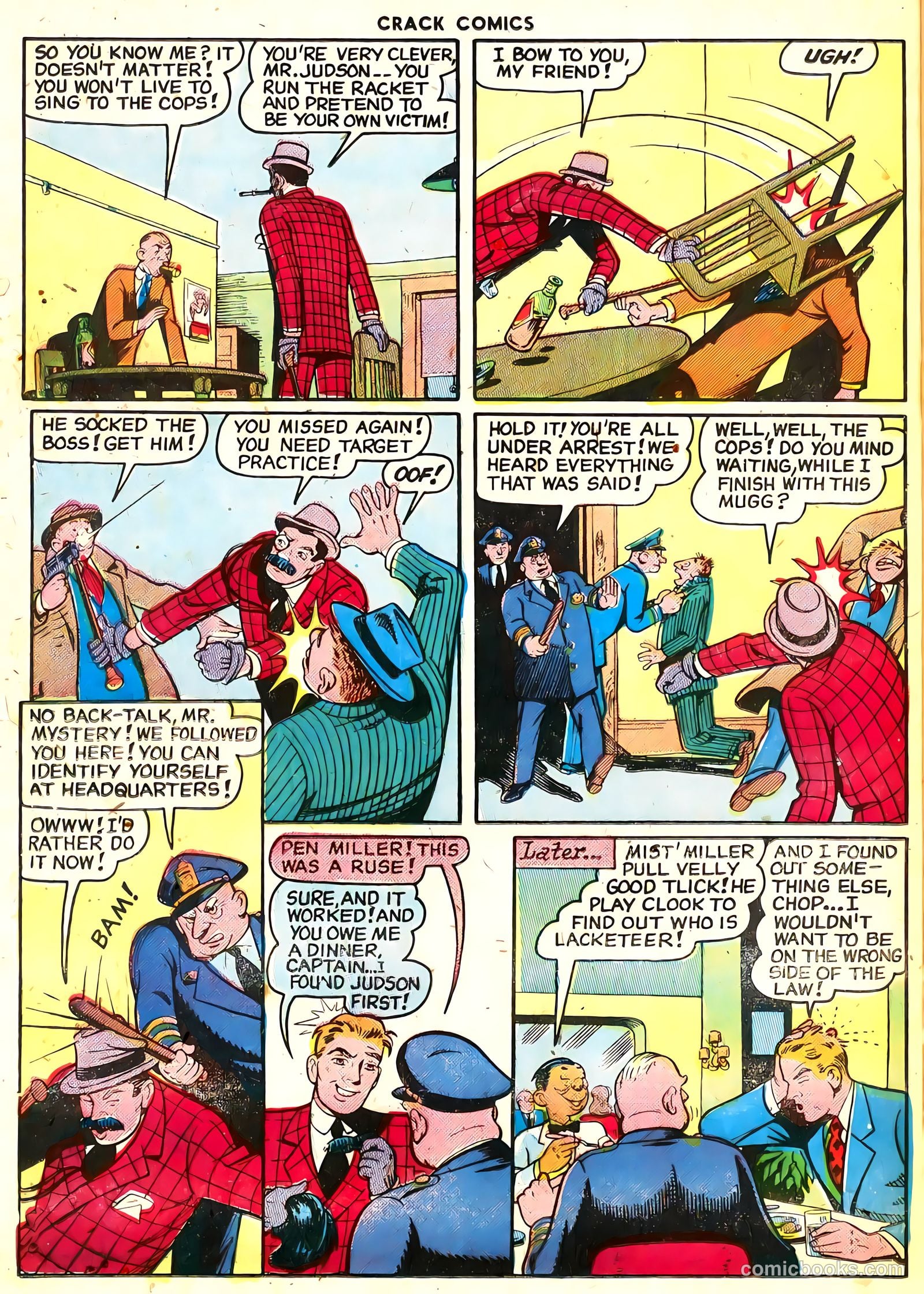 Crack Comics #60 — page 20 of 36