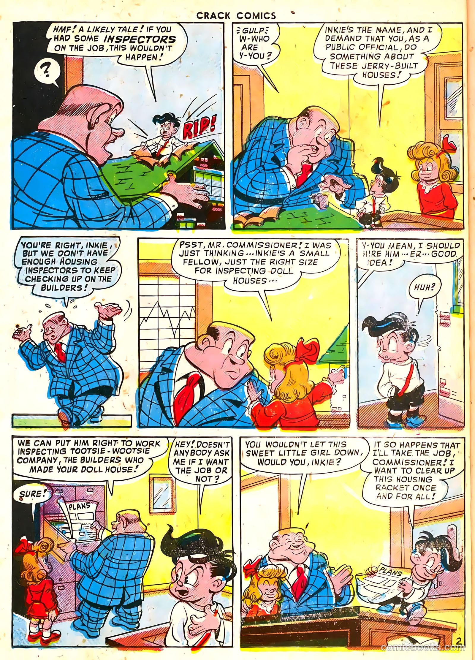 Crack Comics #60 — page 22 of 36