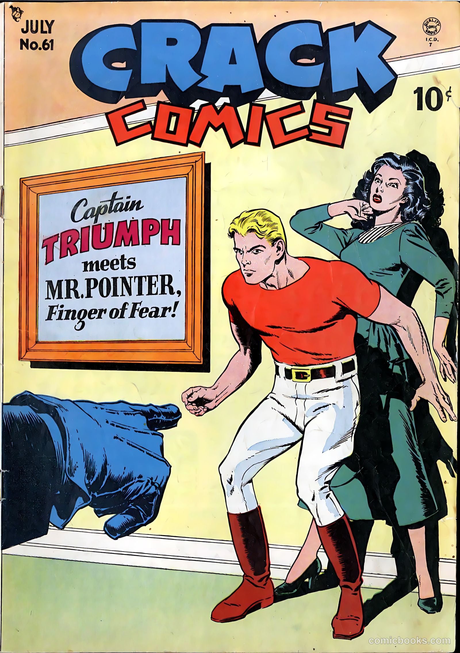 Crack Comics #61 — page 1 of 36