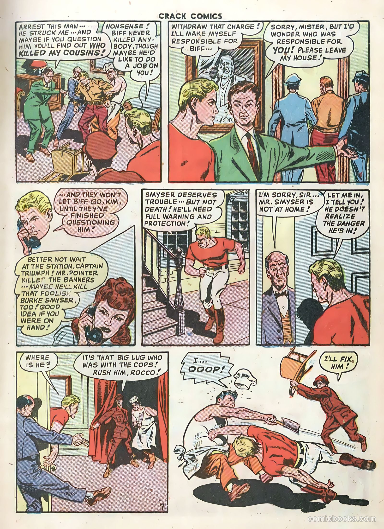 Crack Comics #61 — page 9 of 36