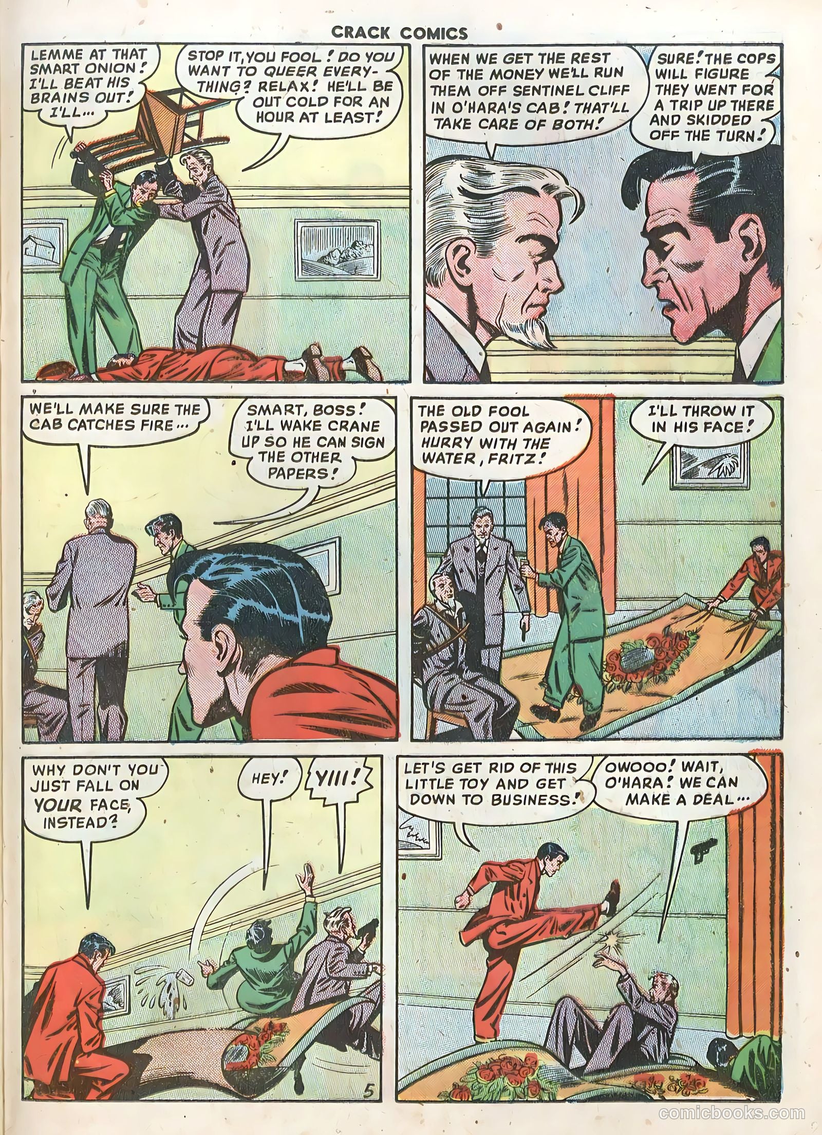Crack Comics #61 — page 25 of 36