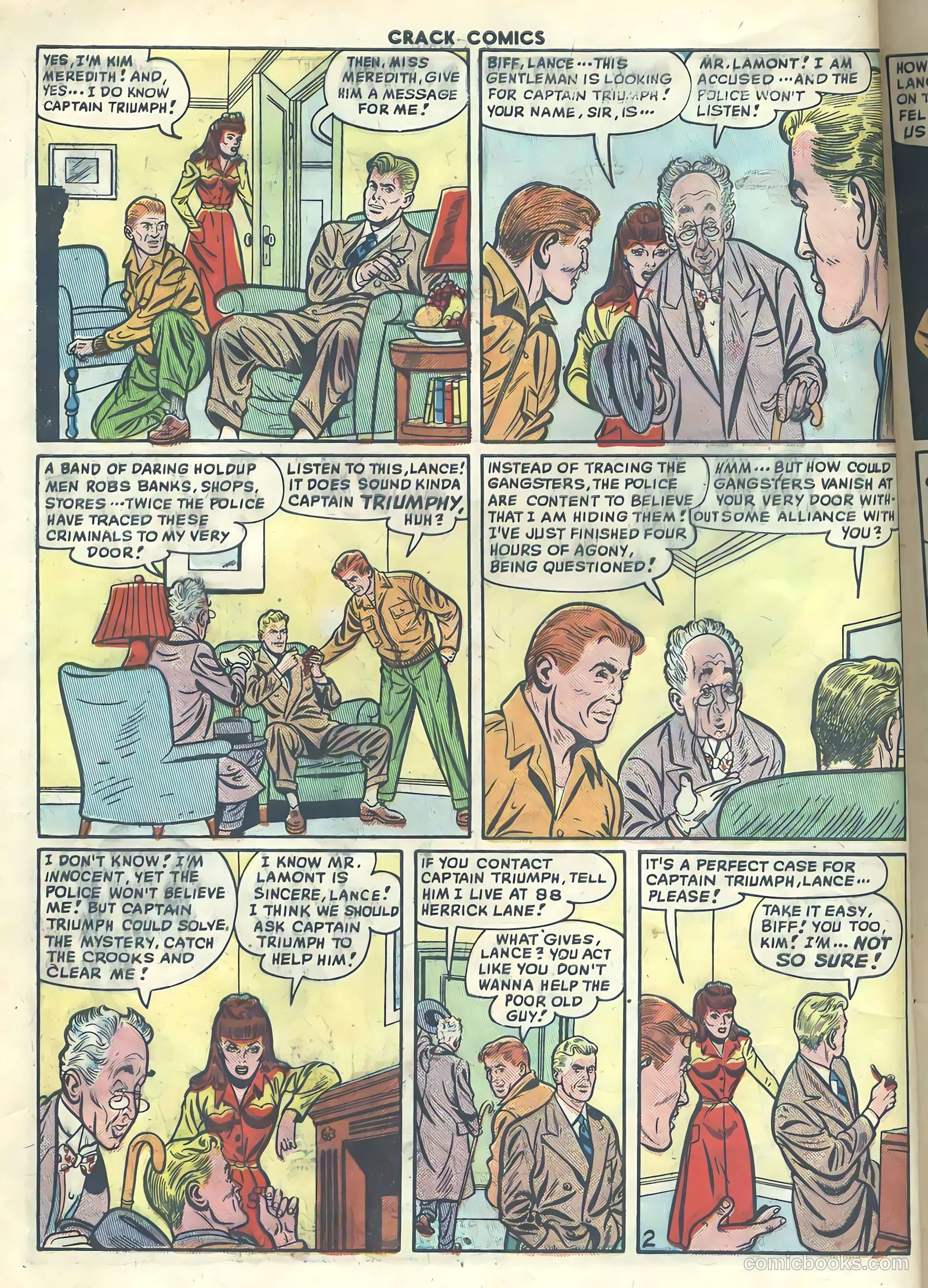 Crack Comics #62 — page 4 of 36