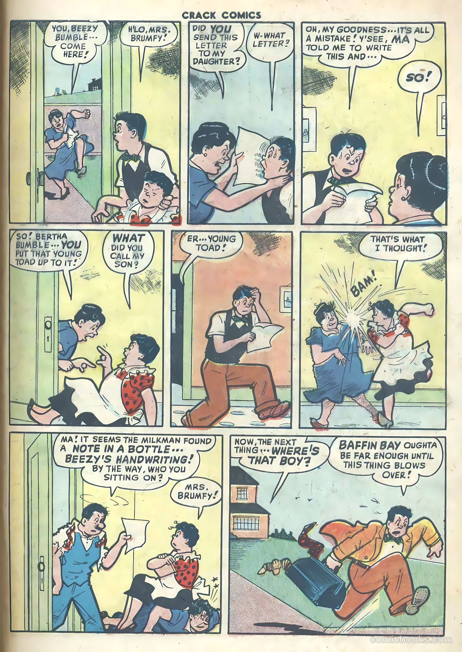 Crack Comics #62 — page 33 of 36