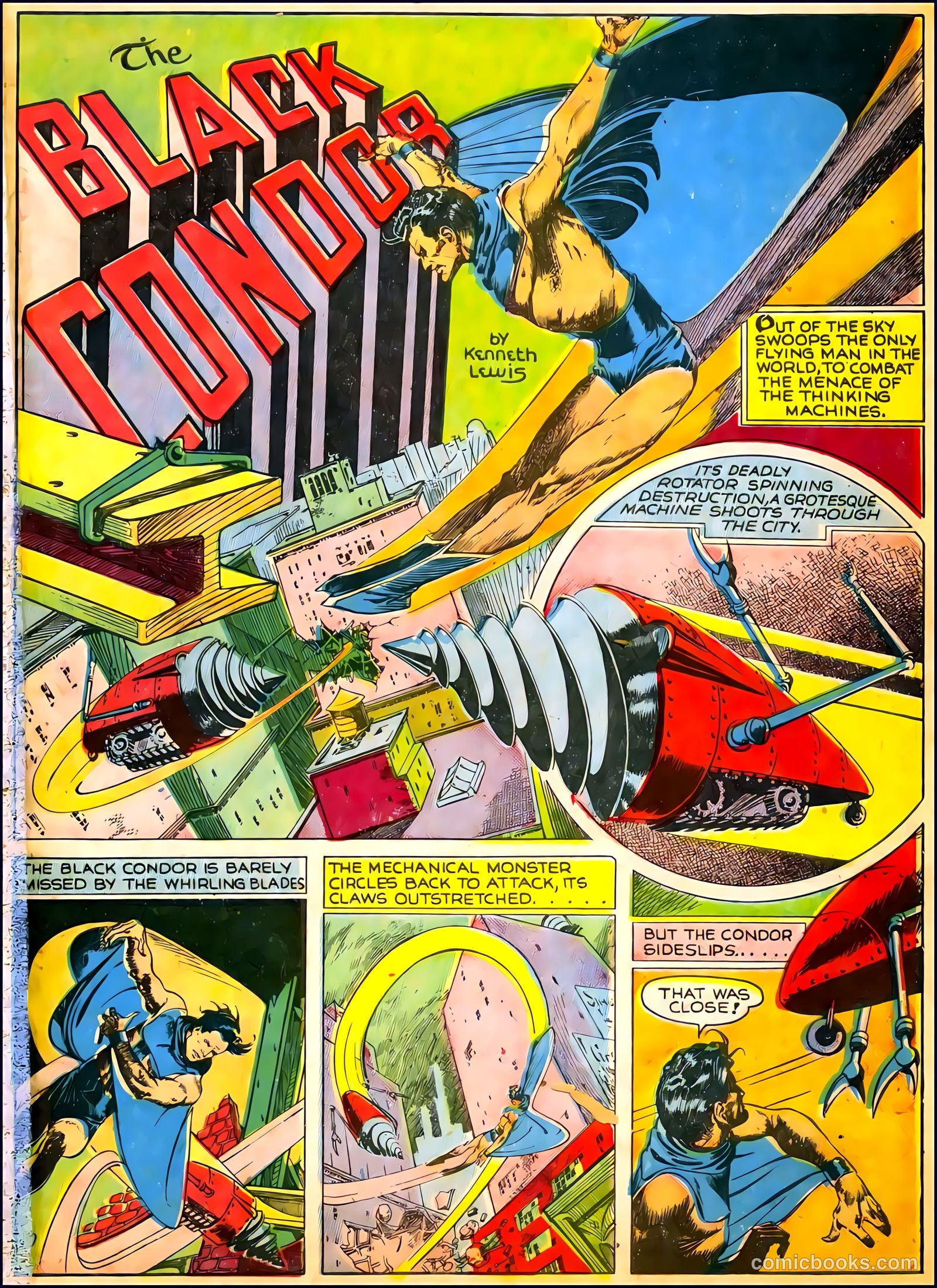 Crack Comics #8 — page 3 of 68