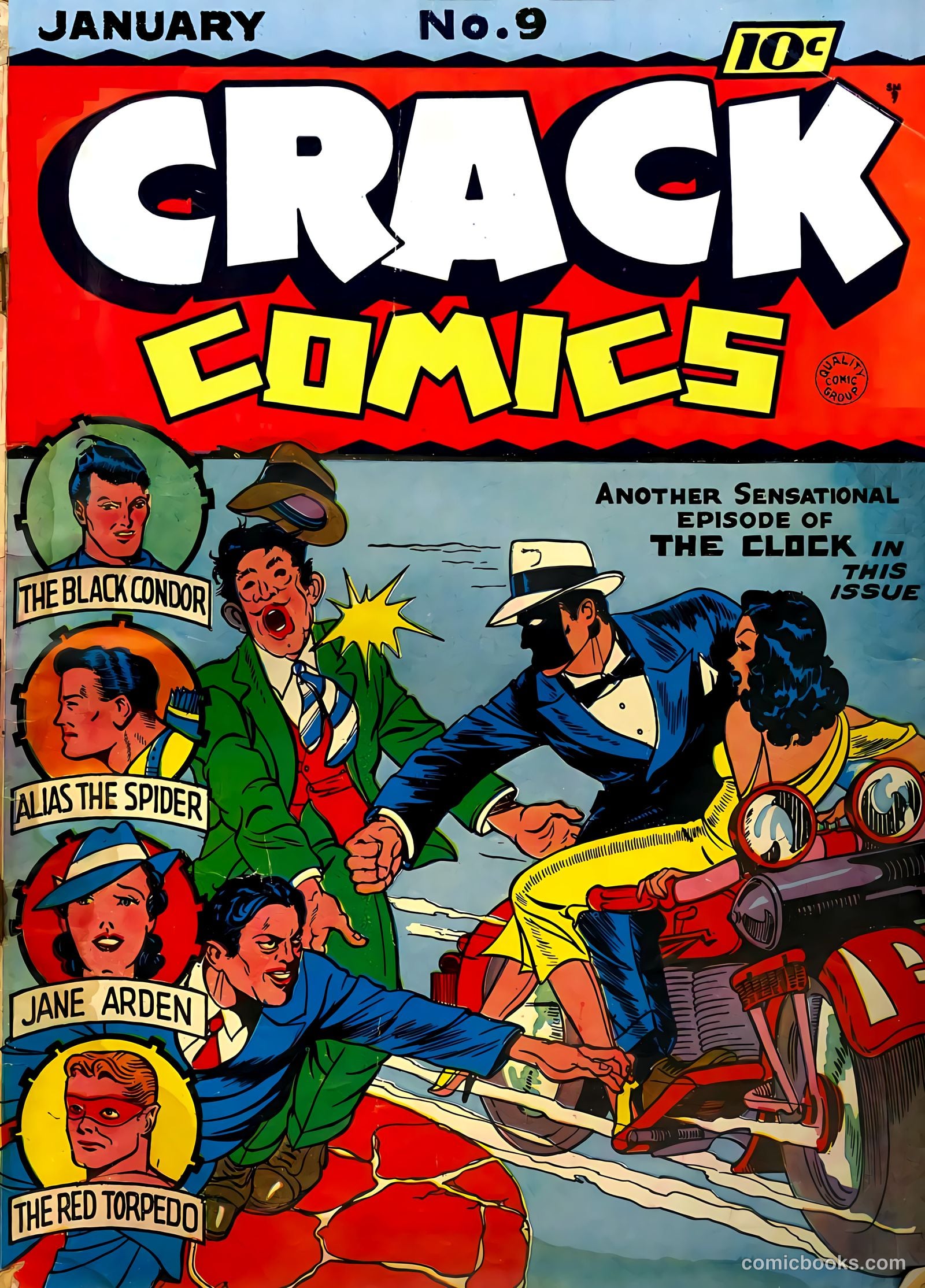Crack Comics #9 — page 1 of 69