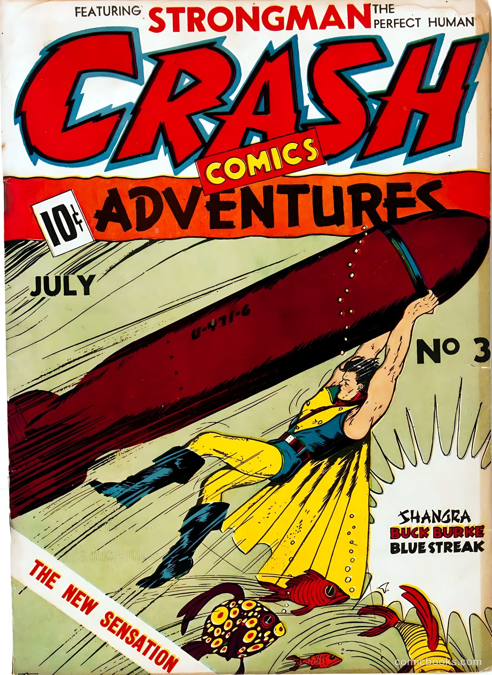 Crash Comics Adventures #3 — page 1 of 68