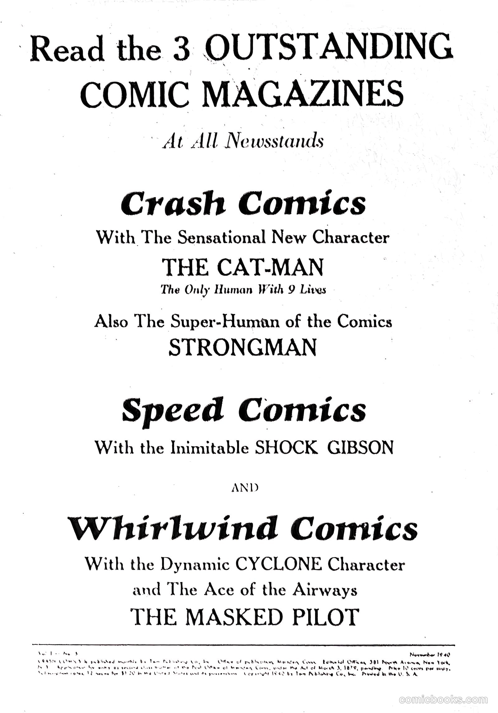 Crash Comics Adventures #5 — page 2 of 68