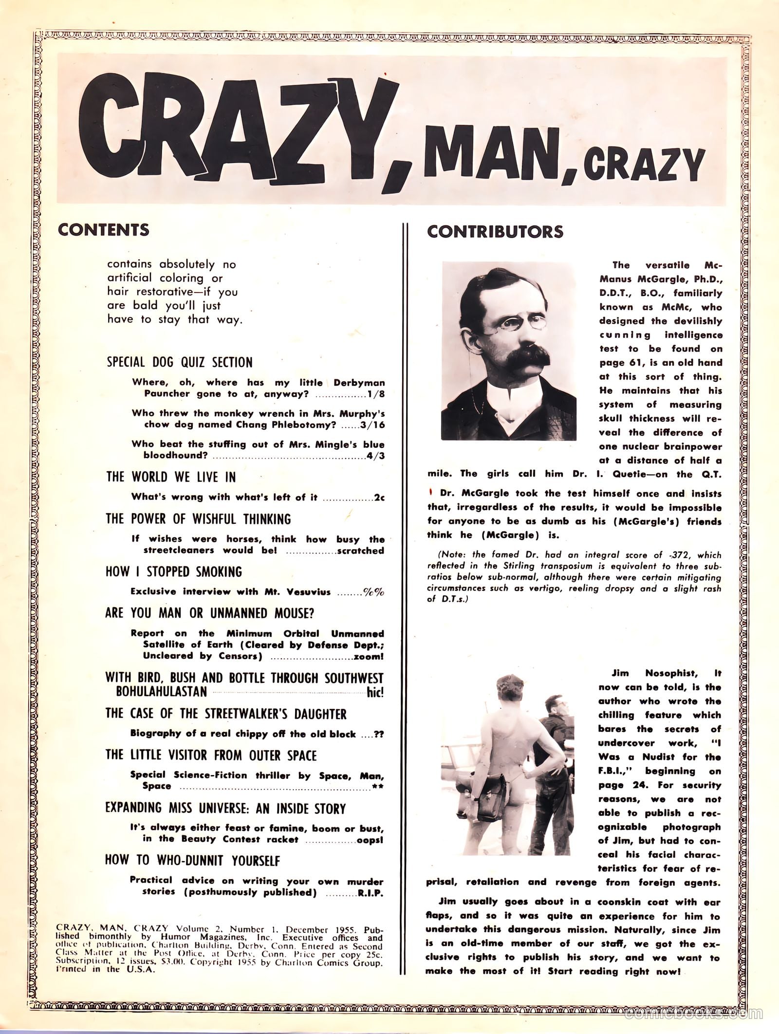 Crazy, Man, Crazy #1 — page 5 of 68