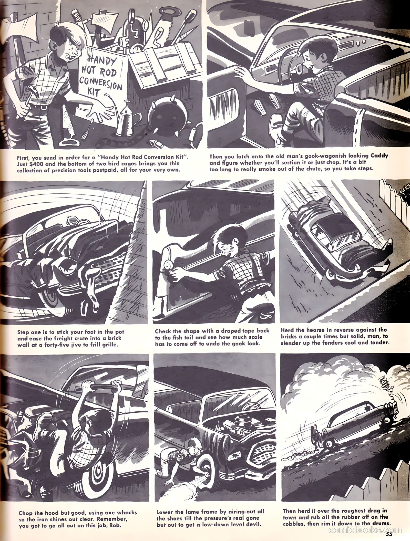 Crazy, Man, Crazy #1 — page 55 of 68