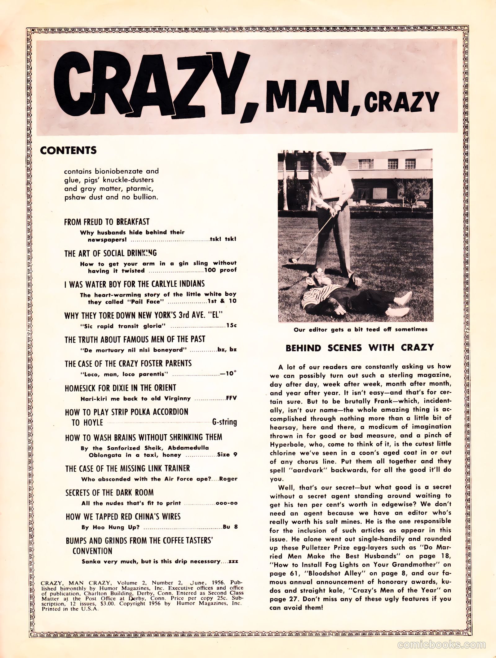 Crazy, Man, Crazy #2 — page 5 of 68